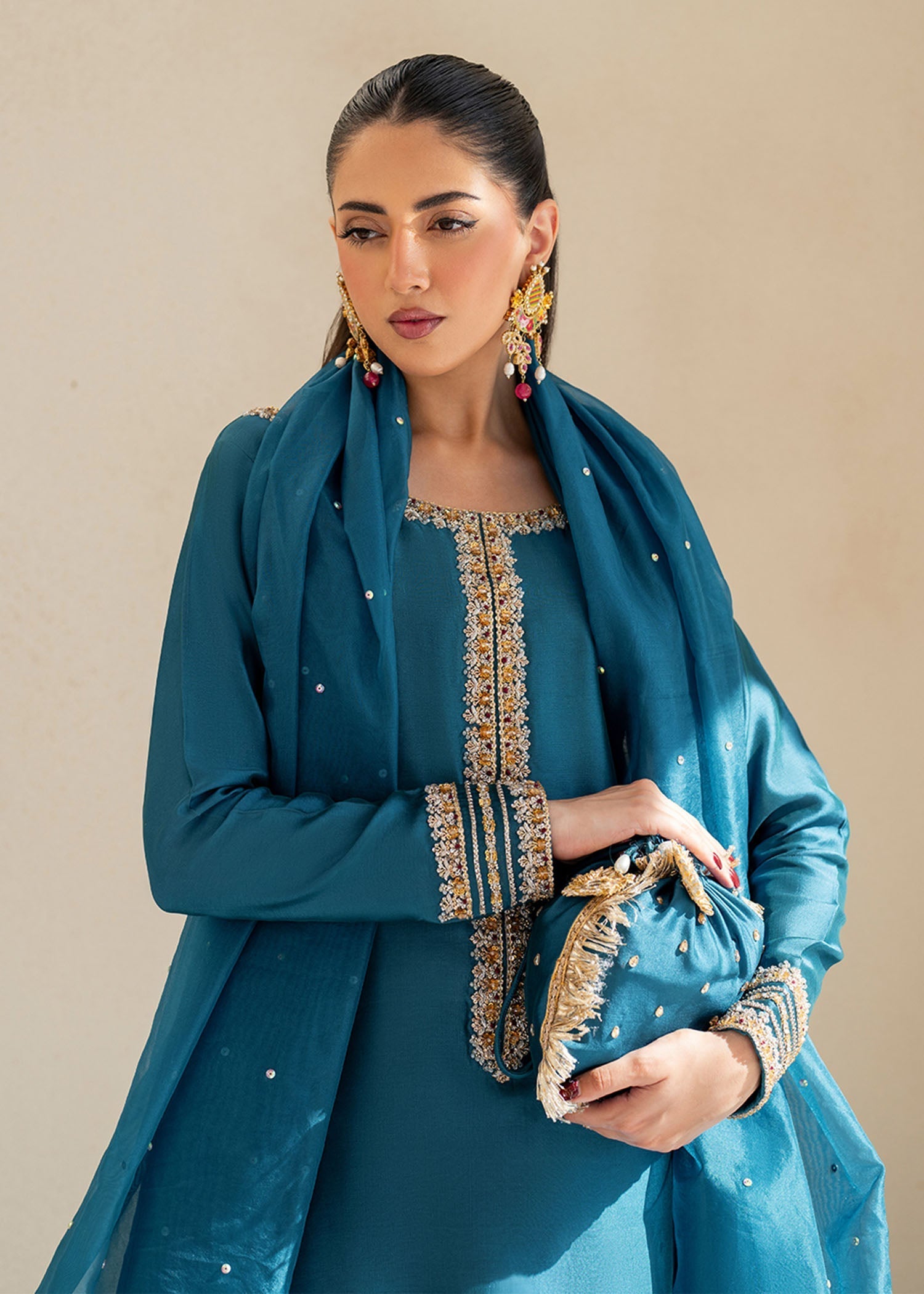 Dastoor | Maahi Luxury Pret 25 | ELISA - Official Dastoor stockist in UK - Sakeena London