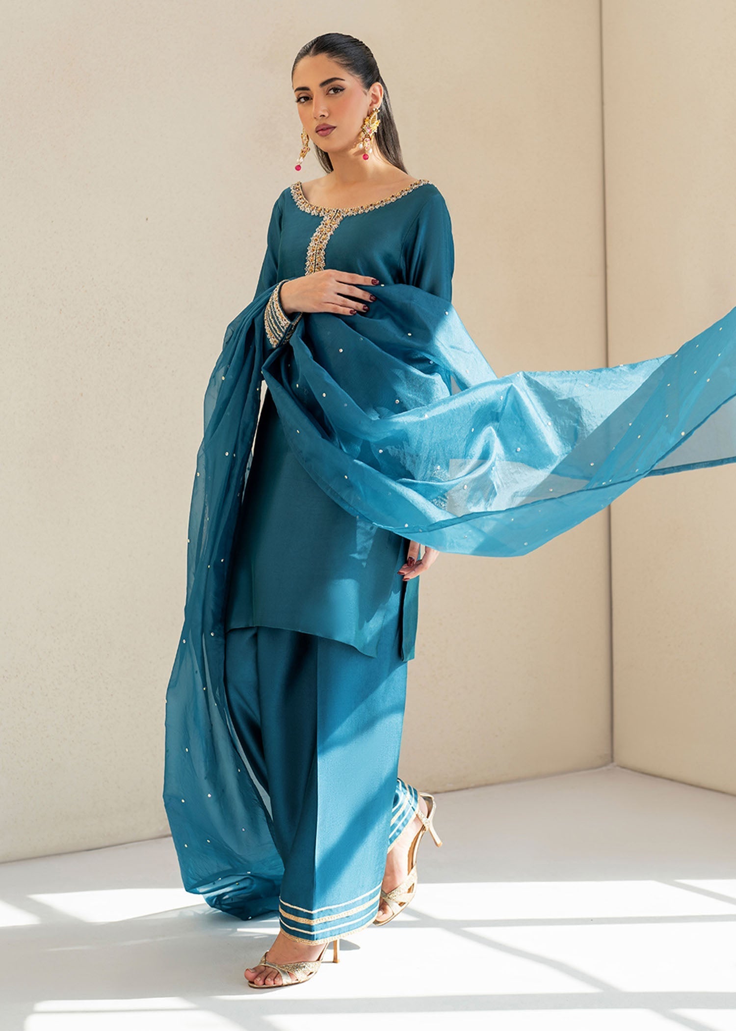 Dastoor | Maahi Luxury Pret 25 | ELISA - Official Dastoor stockist in UK - Sakeena London