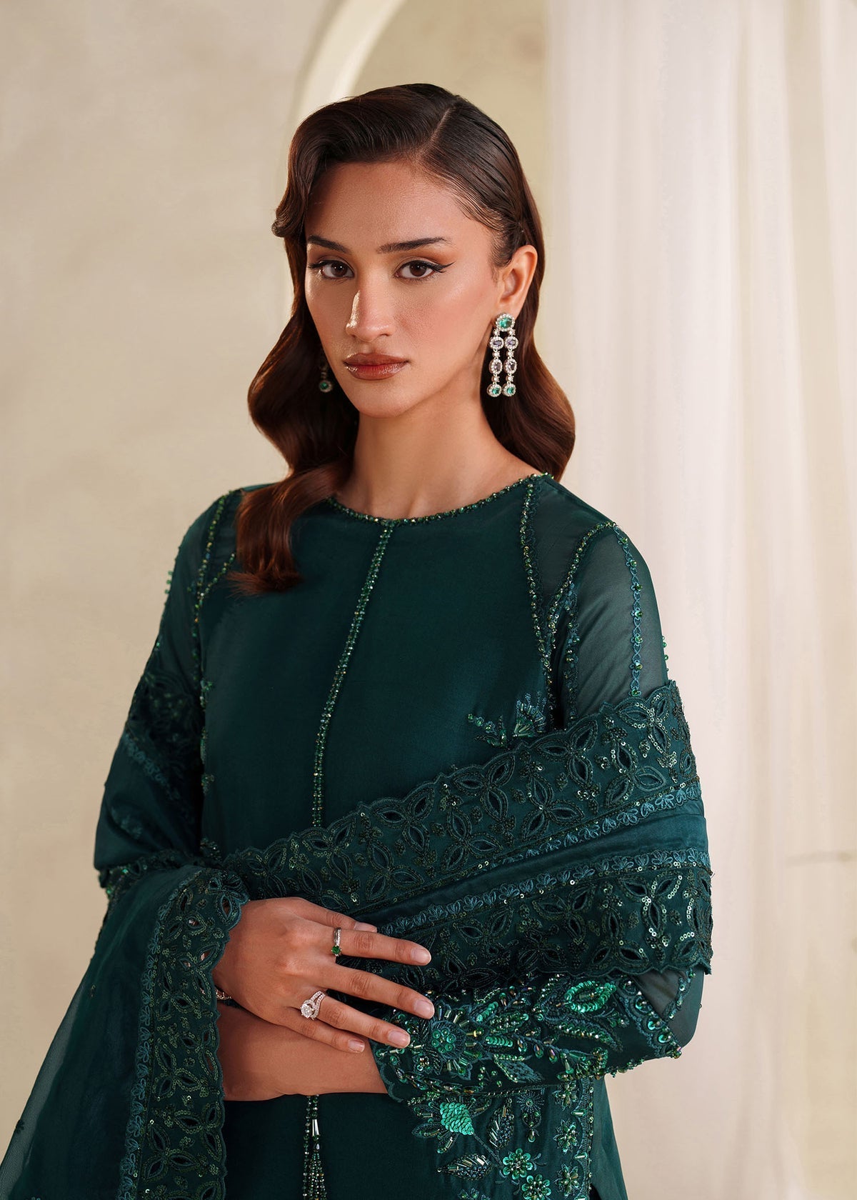 Dastoor | Maahi Luxury Pret | Eiza - Official Dastoor stockist in UK - Sakeena London