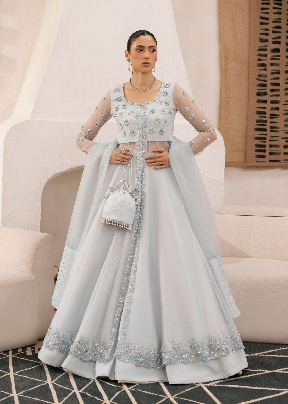Dastoor | Rania Luxury Pret 25 | Mayal - Official Dastoor stockist in UK - Sakeena London