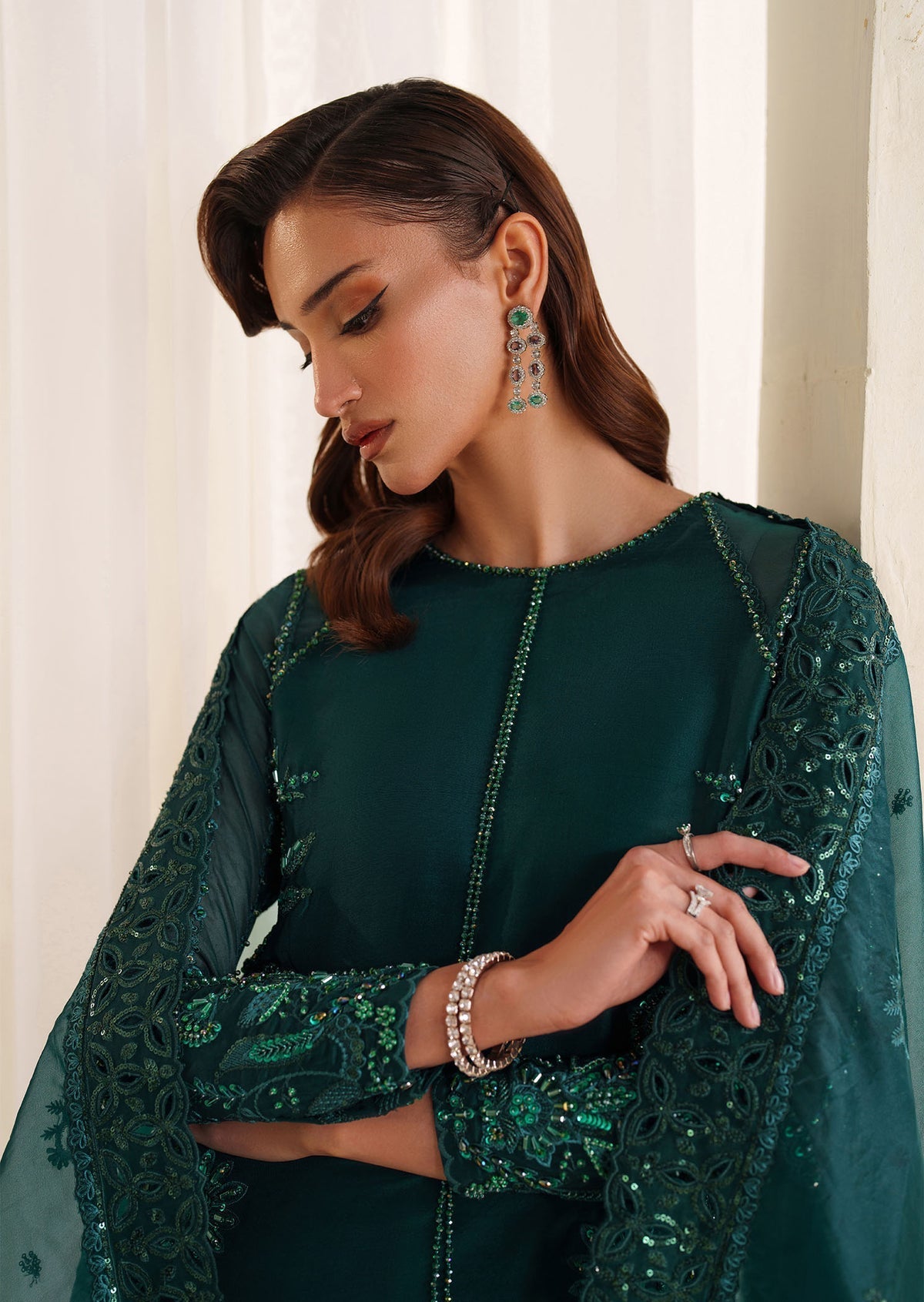 Dastoor | Maahi Luxury Pret | Eiza - Official Dastoor stockist in UK - Sakeena London