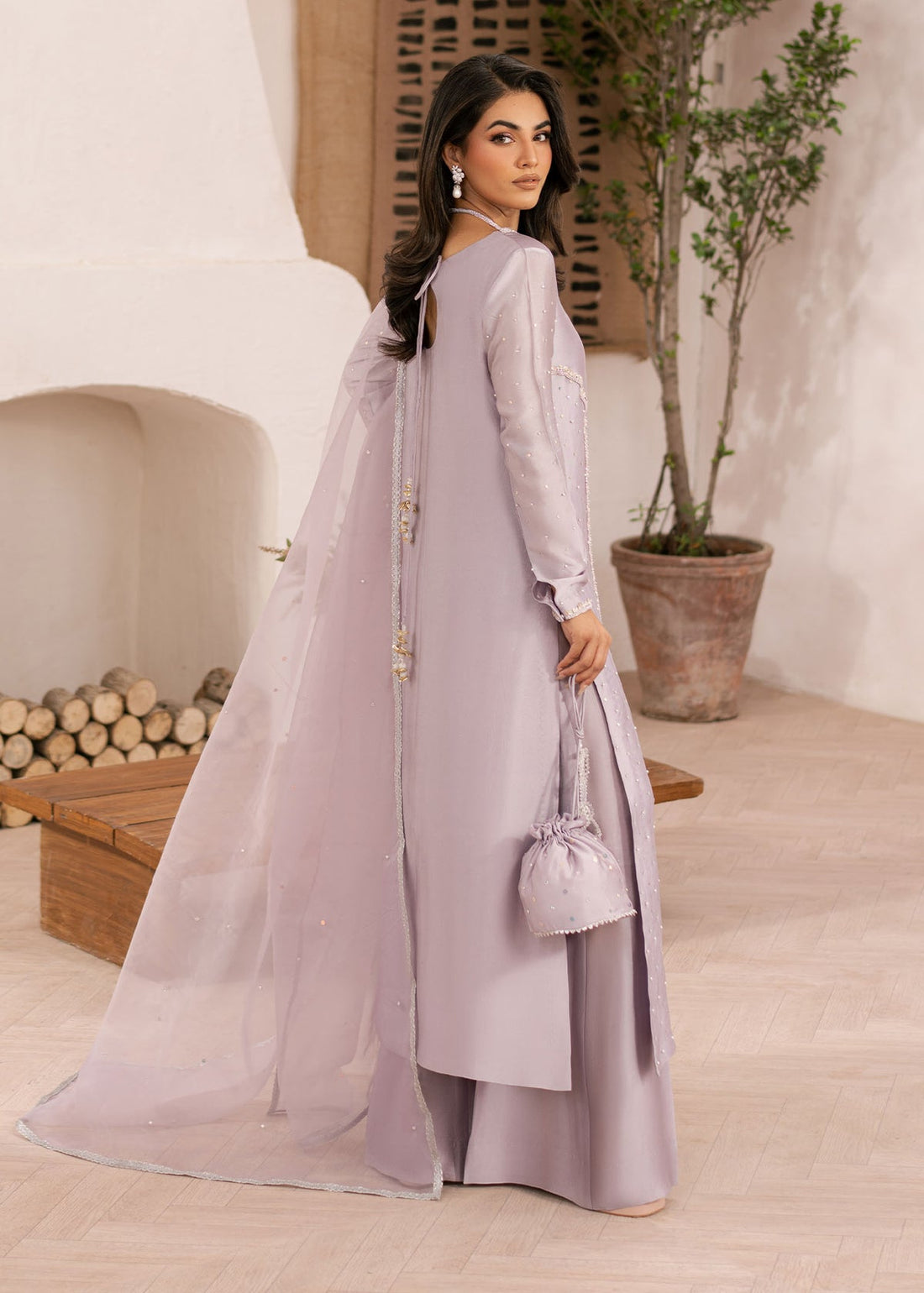 Dastoor | Rania Luxury Pret 25 | Aster - Official Dastoor stockist in UK - Sakeena London