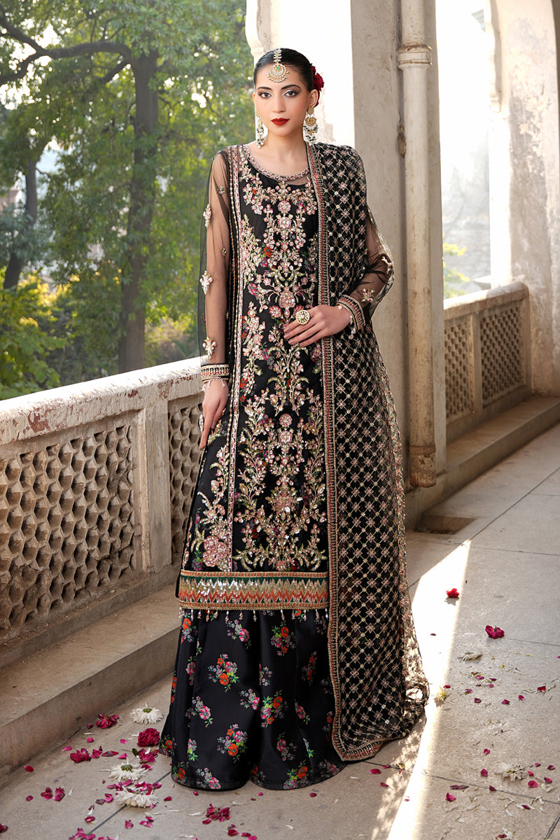 Maryams | Zeenat Luxury Formals | Forest Glow - Z-08 - Official Maryams stockist in UK - Sakeena London