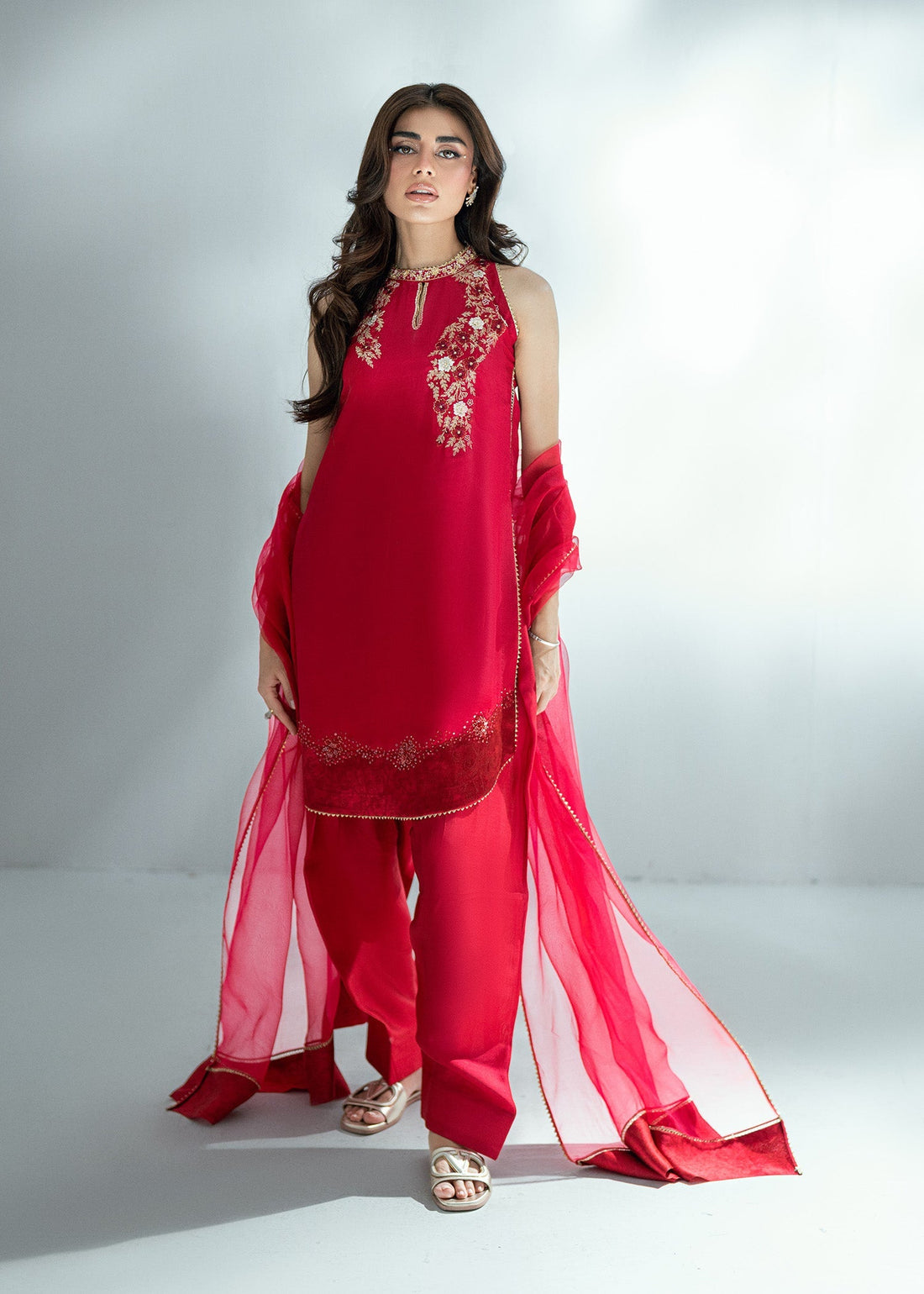 Umsha | Soiree De Rose | Scarlet Smile - Official Umsha stockist in UK - Sakeena London
