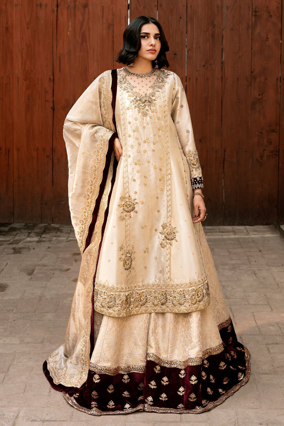 Mina Kashif | Noor Jahan Wedding Formals | Heera - Official Mina Kashif stockist in UK - Sakeena London