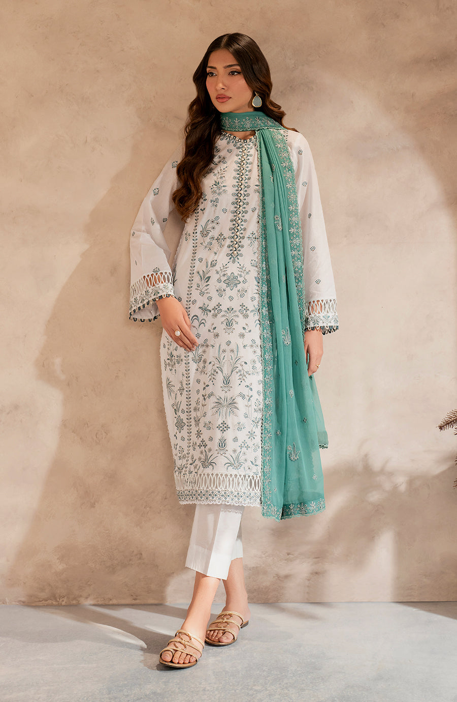 Zarif | Summer Lawn 25 | UNST-LWN-05 SEMIL - Official Zarif stockist in UK - Sakeena London
