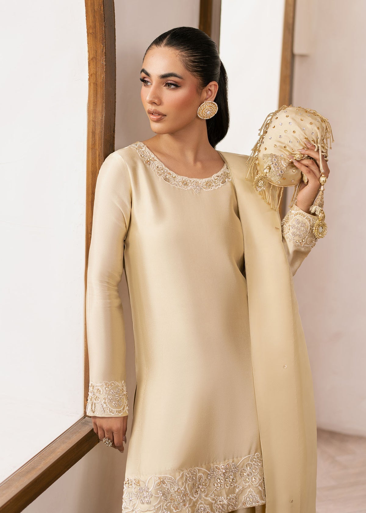 Dastoor | Rania Luxury Pret 25 | Eluna - Official Dastoor stockist in UK - Sakeena London