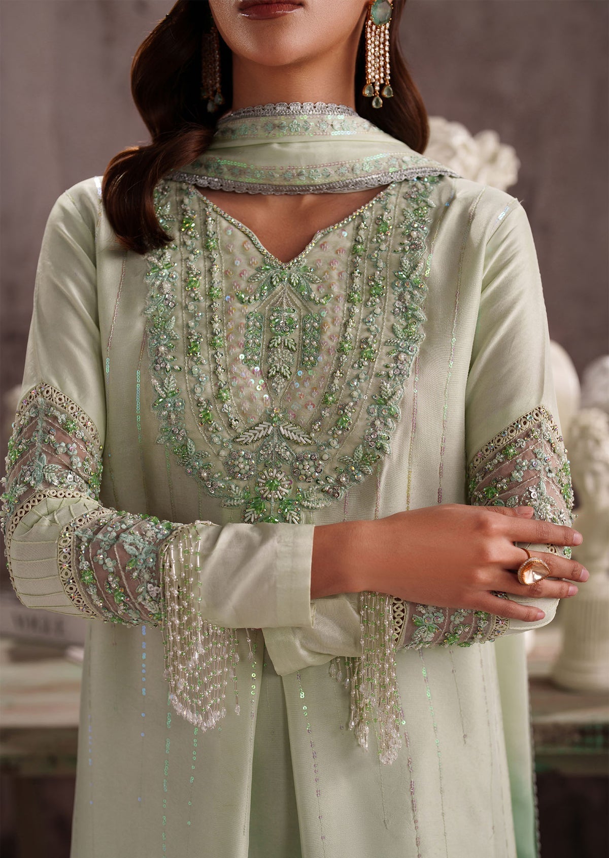 Dastoor | Maahi Luxury Pret | Dastoor Collection - Official Dastoor stockist in UK - Sakeena London
