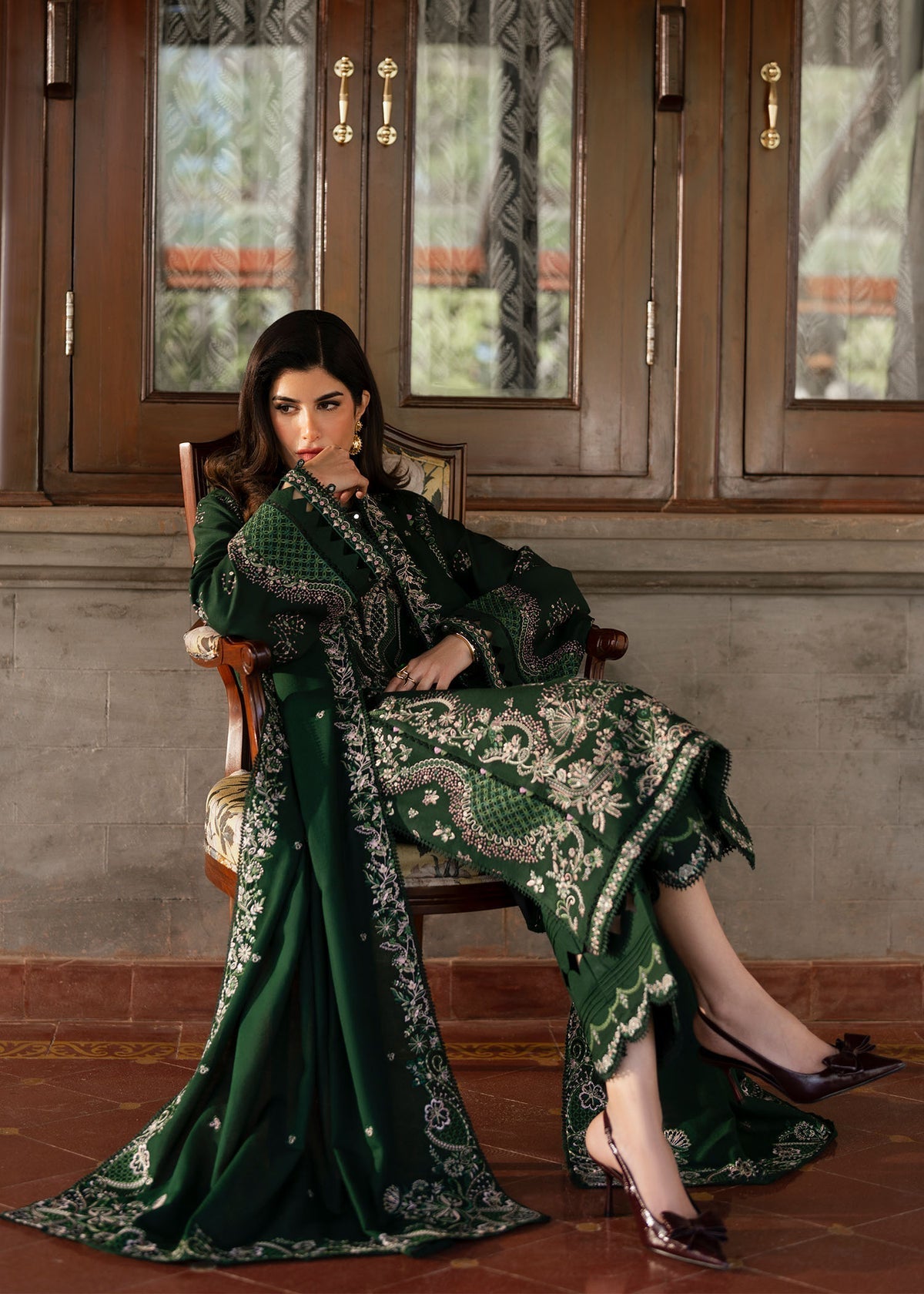 Kanwal Malik | Gulana Winter 25 | Mina - Official Kanwal Malik stockist in UK - Sakeena London