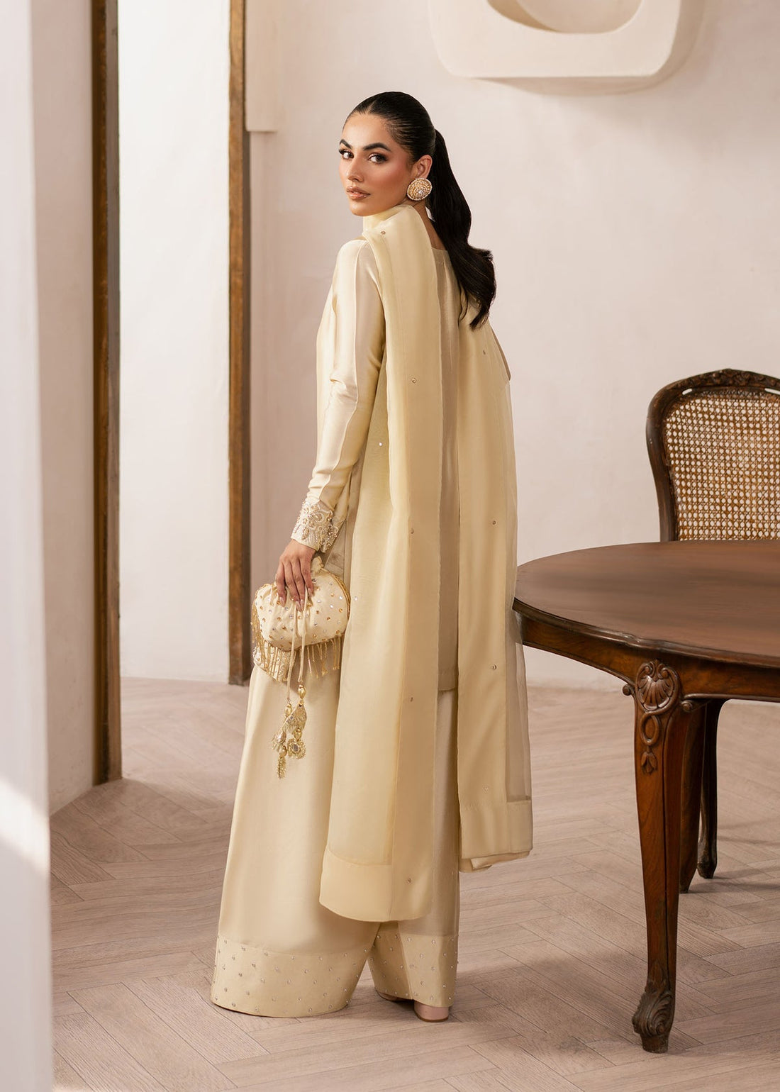 Dastoor | Rania Luxury Pret 25 | Eluna - Official Dastoor stockist in UK - Sakeena London
