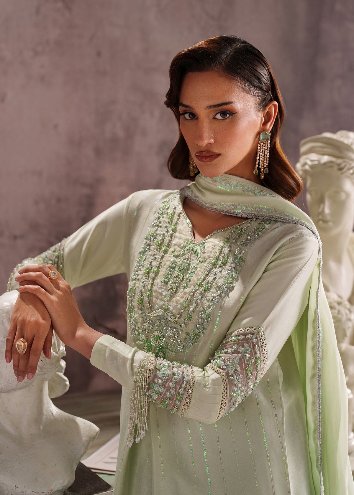 Dastoor | Maahi Luxury Pret | Dastoor Collection - Official Dastoor stockist in UK - Sakeena London