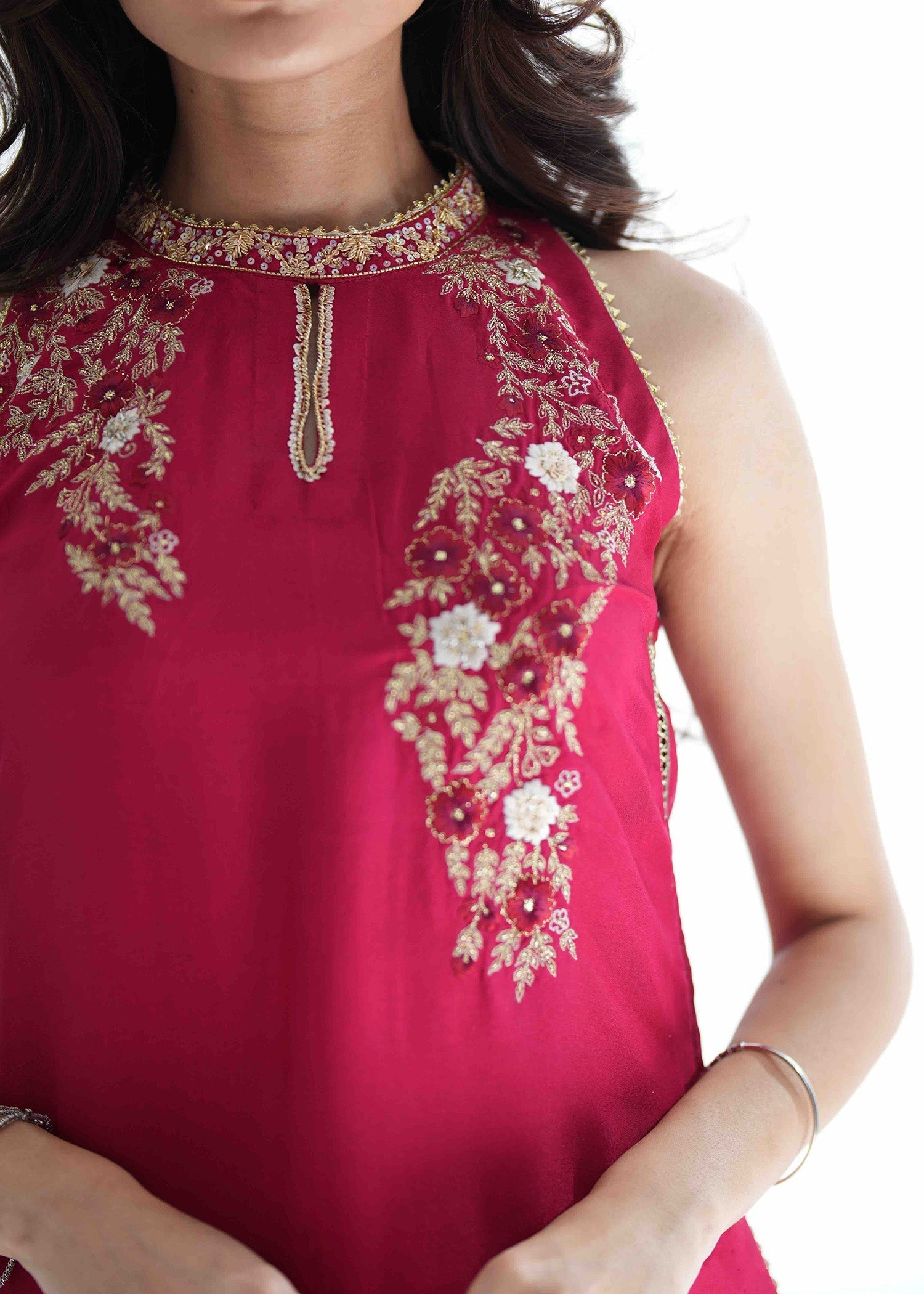 Umsha | Soiree De Rose | Scarlet Smile - Official Umsha stockist in UK - Sakeena London