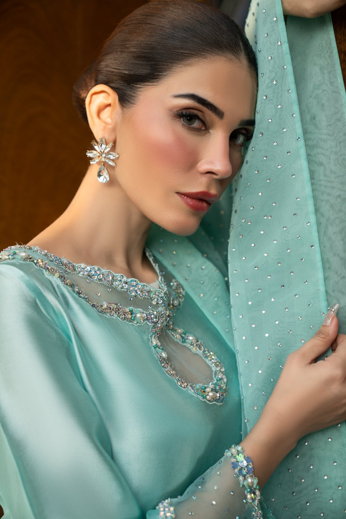Tabyaa | Ruby Collection 25 | Aqua - Official Tabyaa stockist in UK - Sakeena London