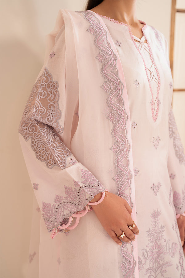 Zarif | Lamhay Luxury Eid Lawn 25 | 07 NERISA - Official Zarif stockist in UK - Sakeena London