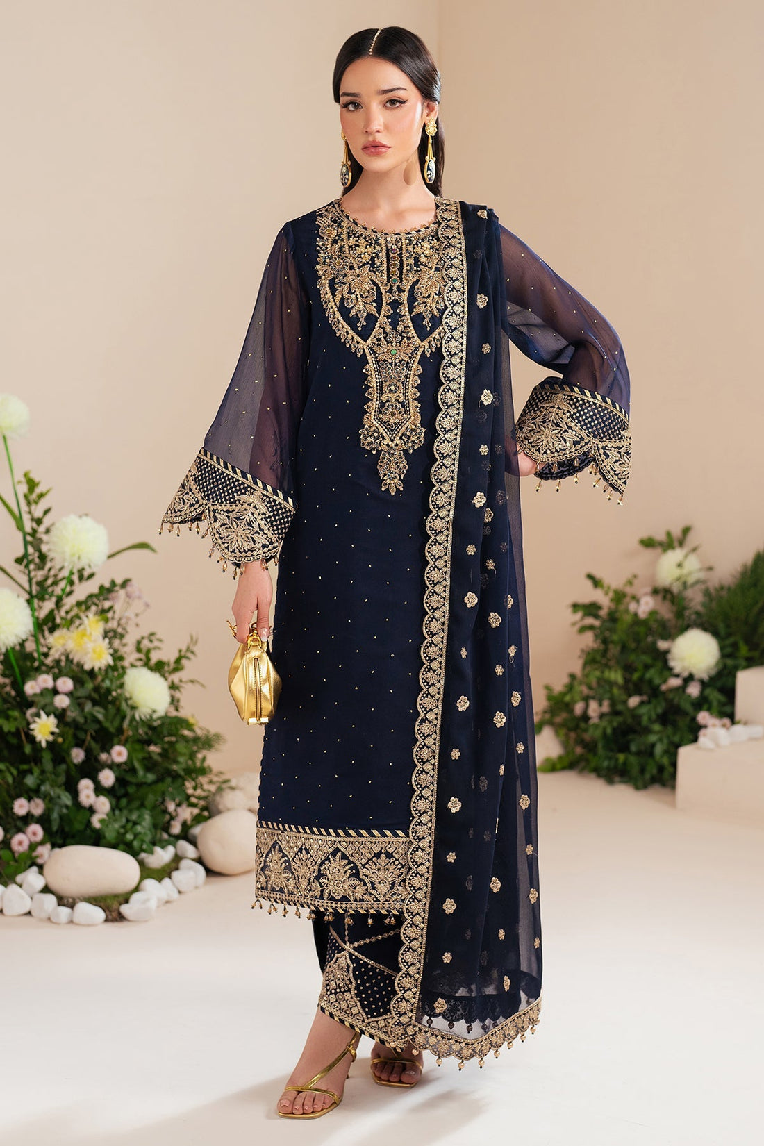 Alizeh | Handcrafted Eid Edit 25 | AF-HM-4037-Erina - Official Alizeh stockist in UK - Sakeena London