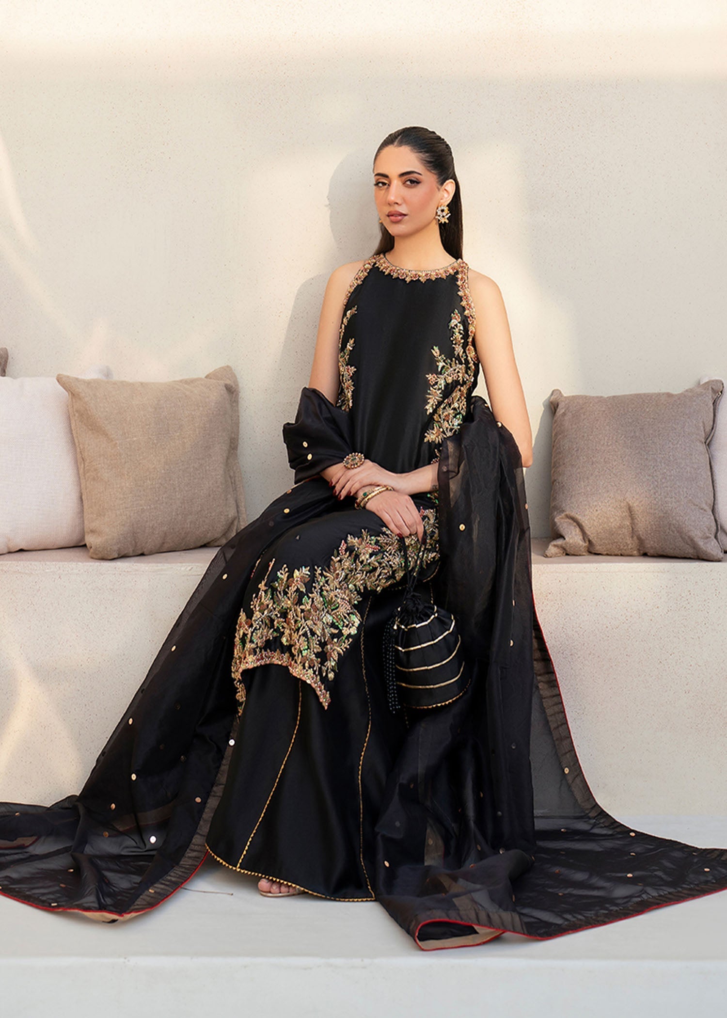 Dastoor | Maahi Luxury Pret 25 | Liyana - Official Dastoor stockist in UK - Sakeena London
