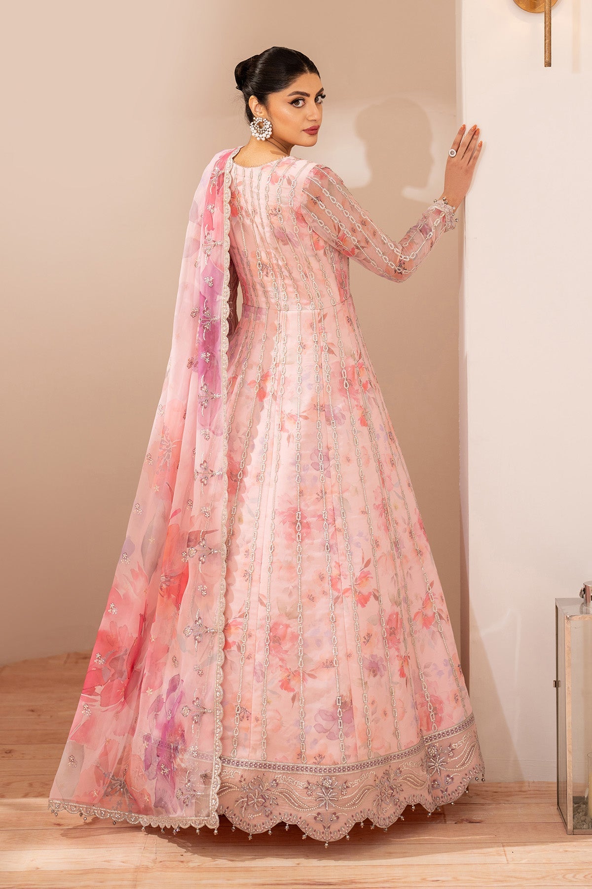 Alizeh | Fleur Chiffon | AF-CH-2197-Rimayah - Official Alizeh stockist in UK - Sakeena London
