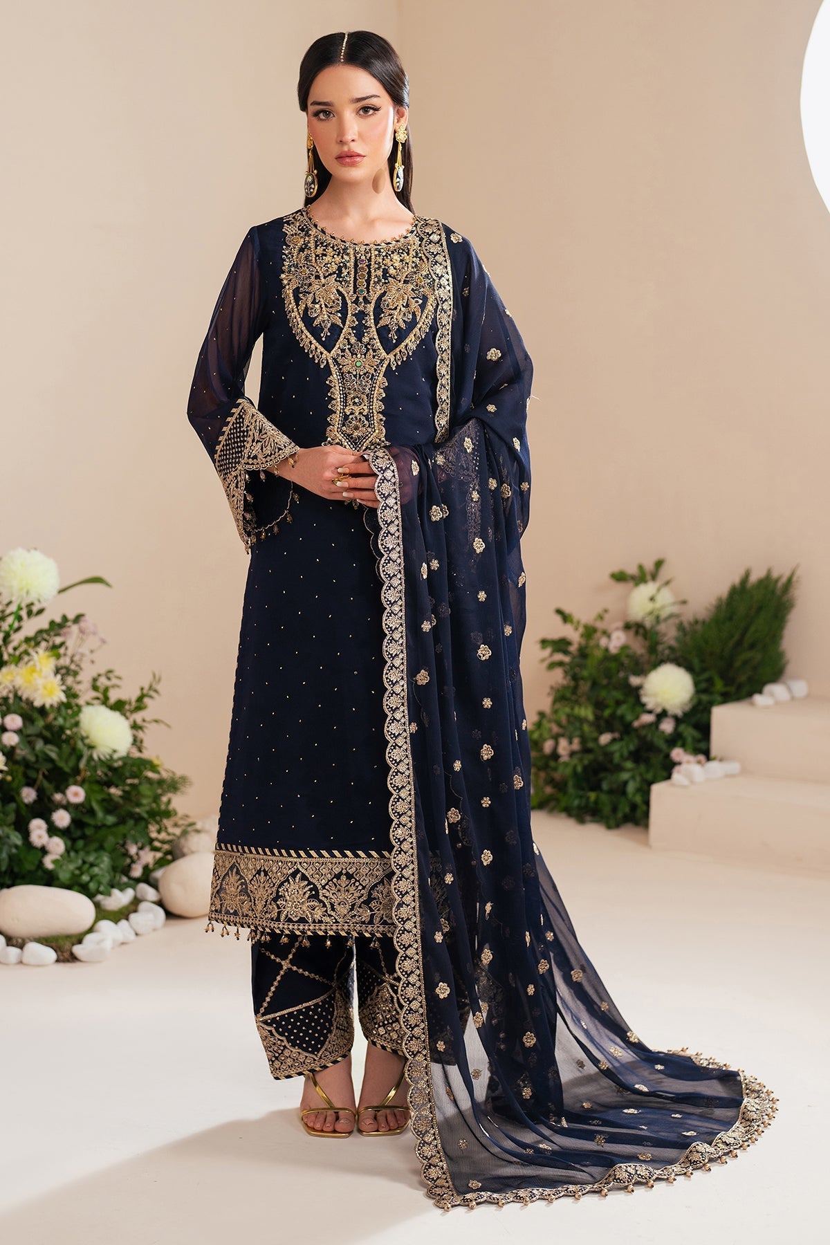 Alizeh | Handcrafted Eid Edit 25 | AF-HM-4037-Erina - Official Alizeh stockist in UK - Sakeena London