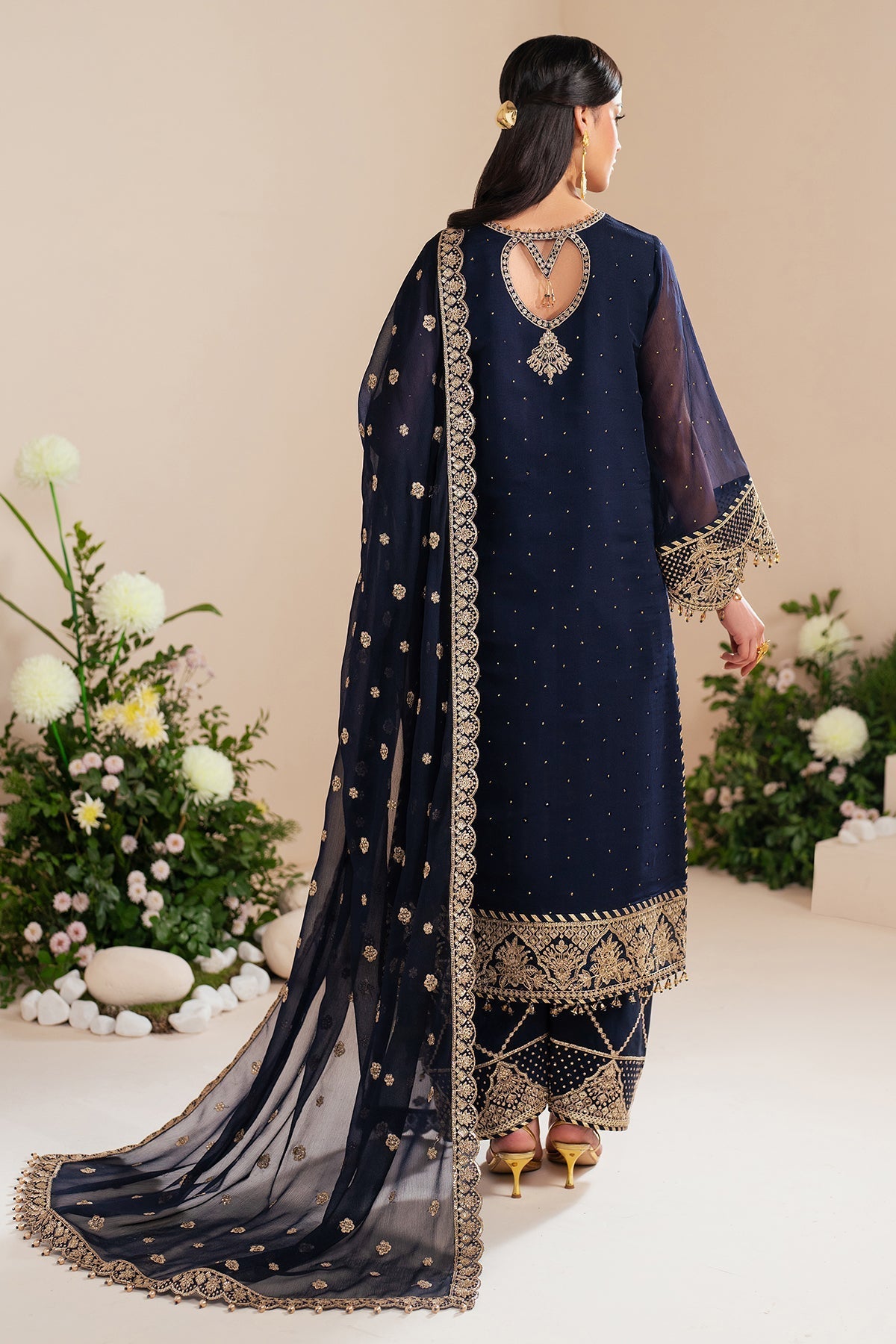 Alizeh | Handcrafted Eid Edit 25 | AF-HM-4037-Erina - Official Alizeh stockist in UK - Sakeena London