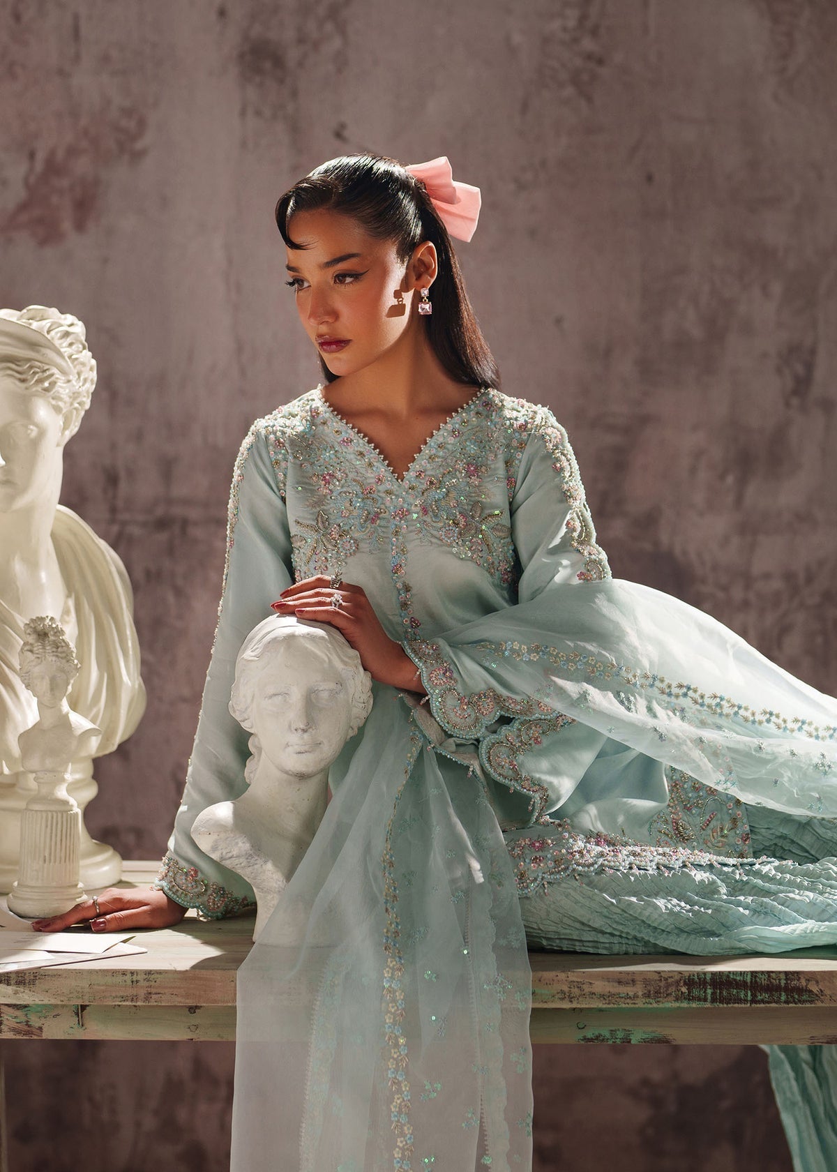 Dastoor | Maahi Luxury Pret | Diana - Official Dastoor stockist in UK - Sakeena London