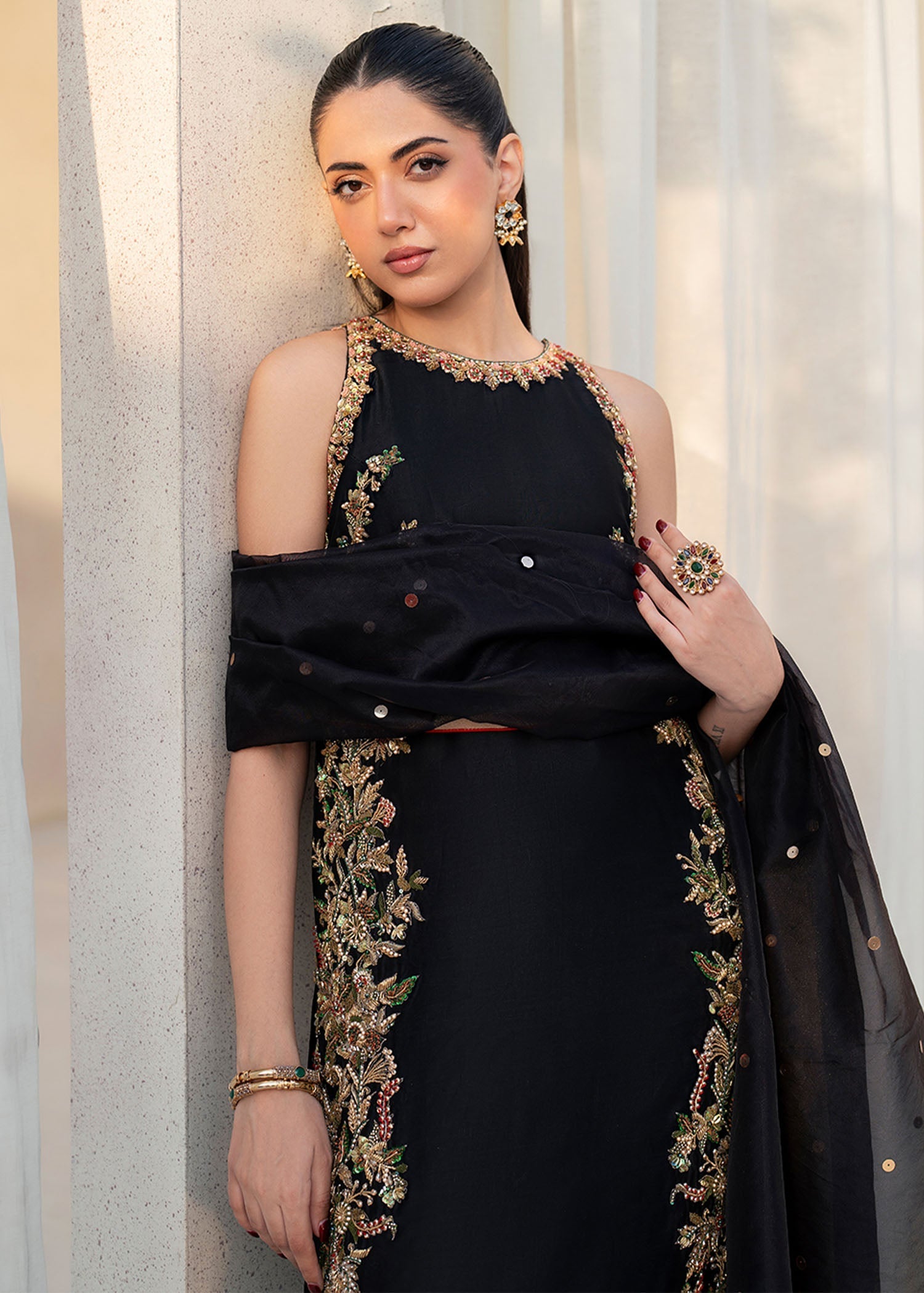 Dastoor | Maahi Luxury Pret 25 | Liyana - Official Dastoor stockist in UK - Sakeena London