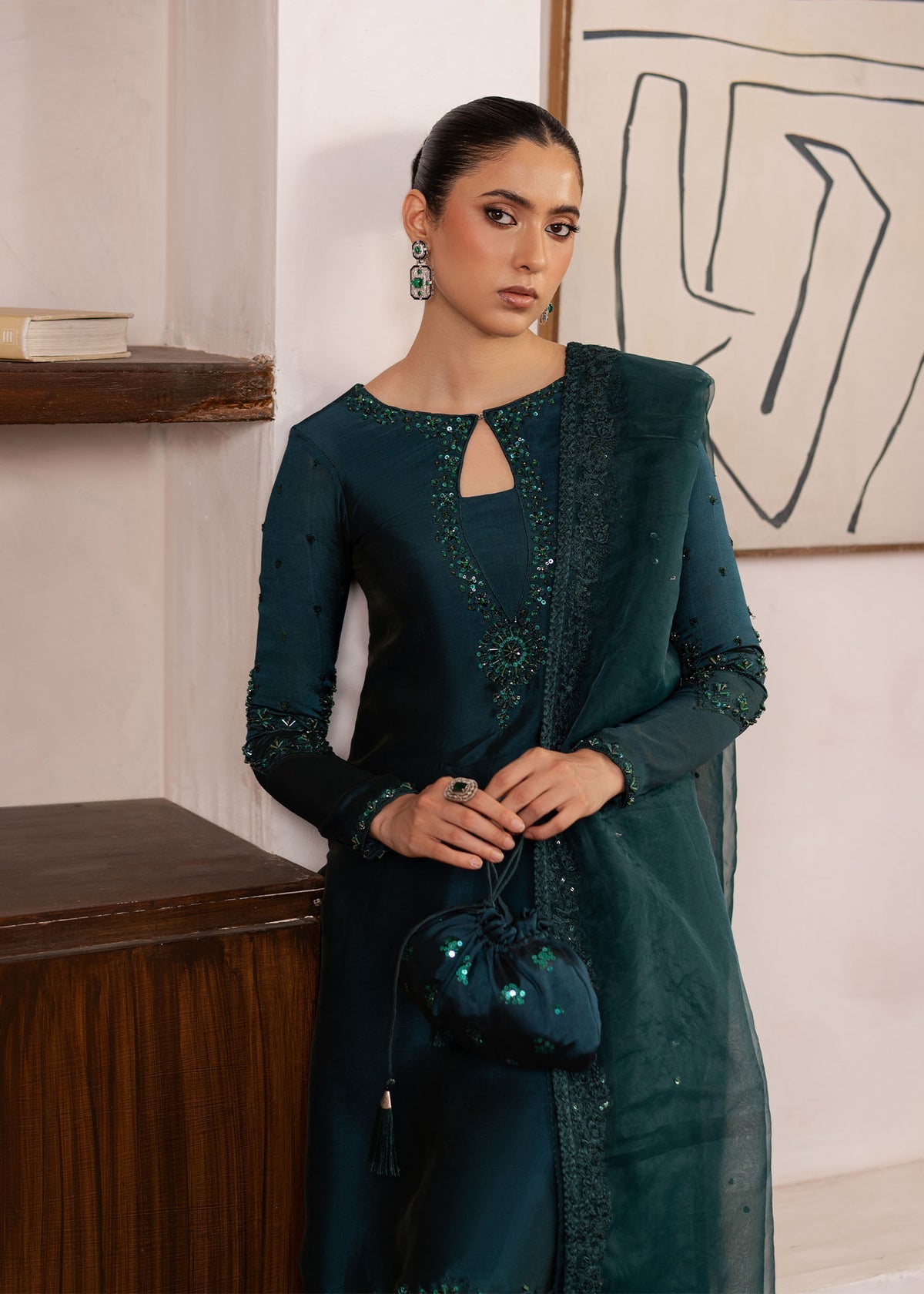 Dastoor | Rania Luxury Pret 25 | Raya - Official Dastoor stockist in UK - Sakeena London