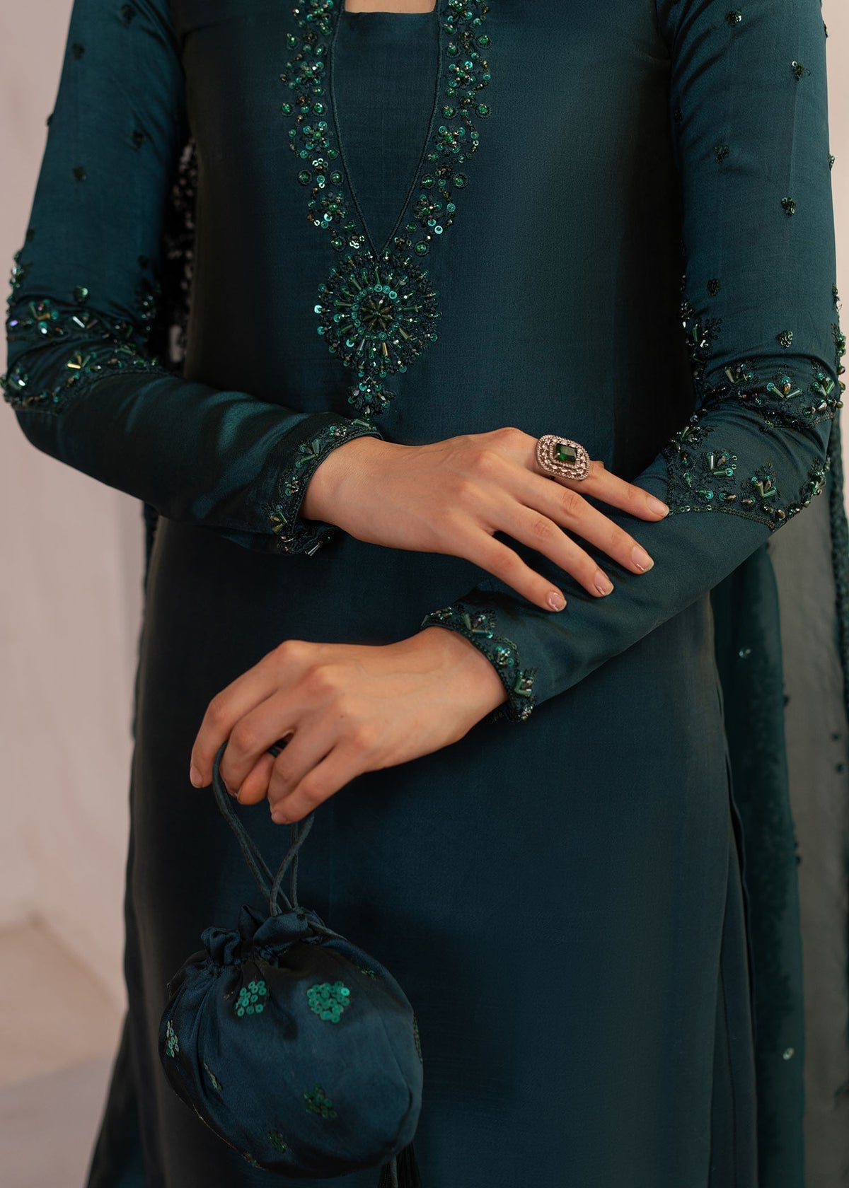 Dastoor | Rania Luxury Pret 25 | Raya - Official Dastoor stockist in UK - Sakeena London