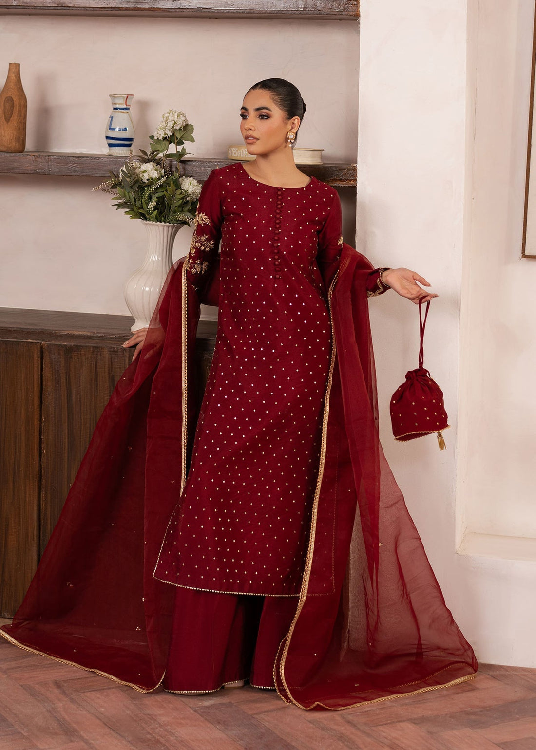 Dastoor | Rania Luxury Pret 25 | Elise - Official Dastoor stockist in UK - Sakeena London