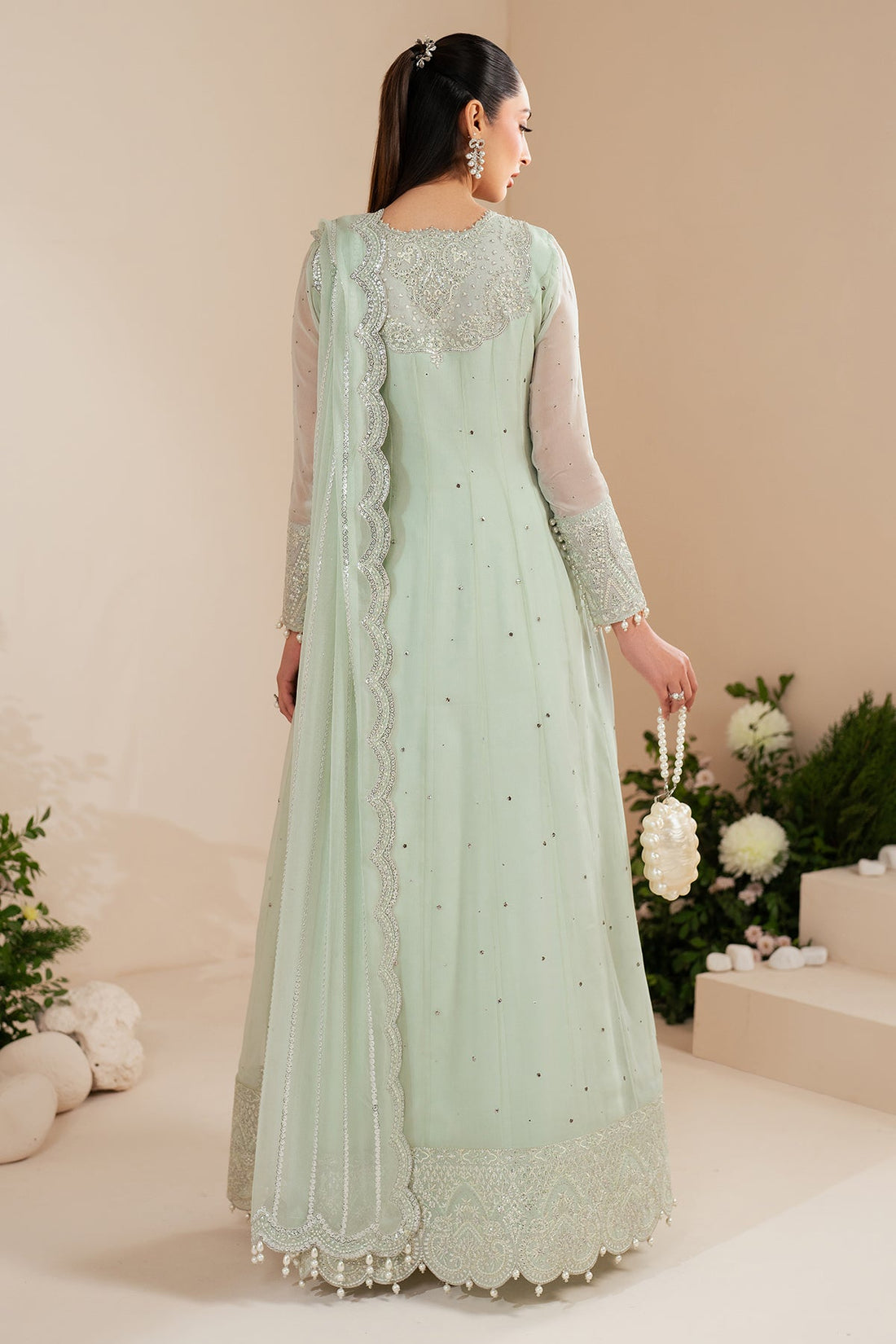 Alizeh | Handcrafted Eid Edit 25 | AF-HM-4035-Rimel - Official Alizeh stockist in UK - Sakeena London