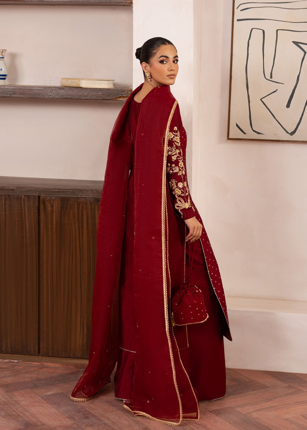 Dastoor | Rania Luxury Pret 25 | Elise - Official Dastoor stockist in UK - Sakeena London