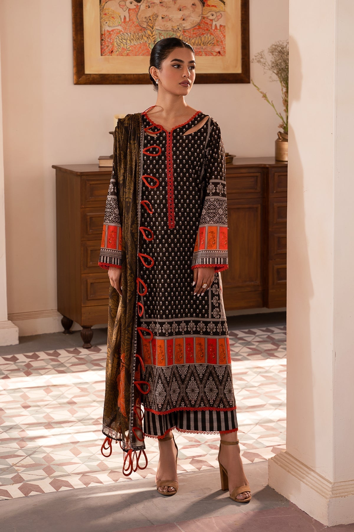 Charizma | Lawn Collection 24 | CP4-29 - Official Charizma stockist in UK - Sakeena London