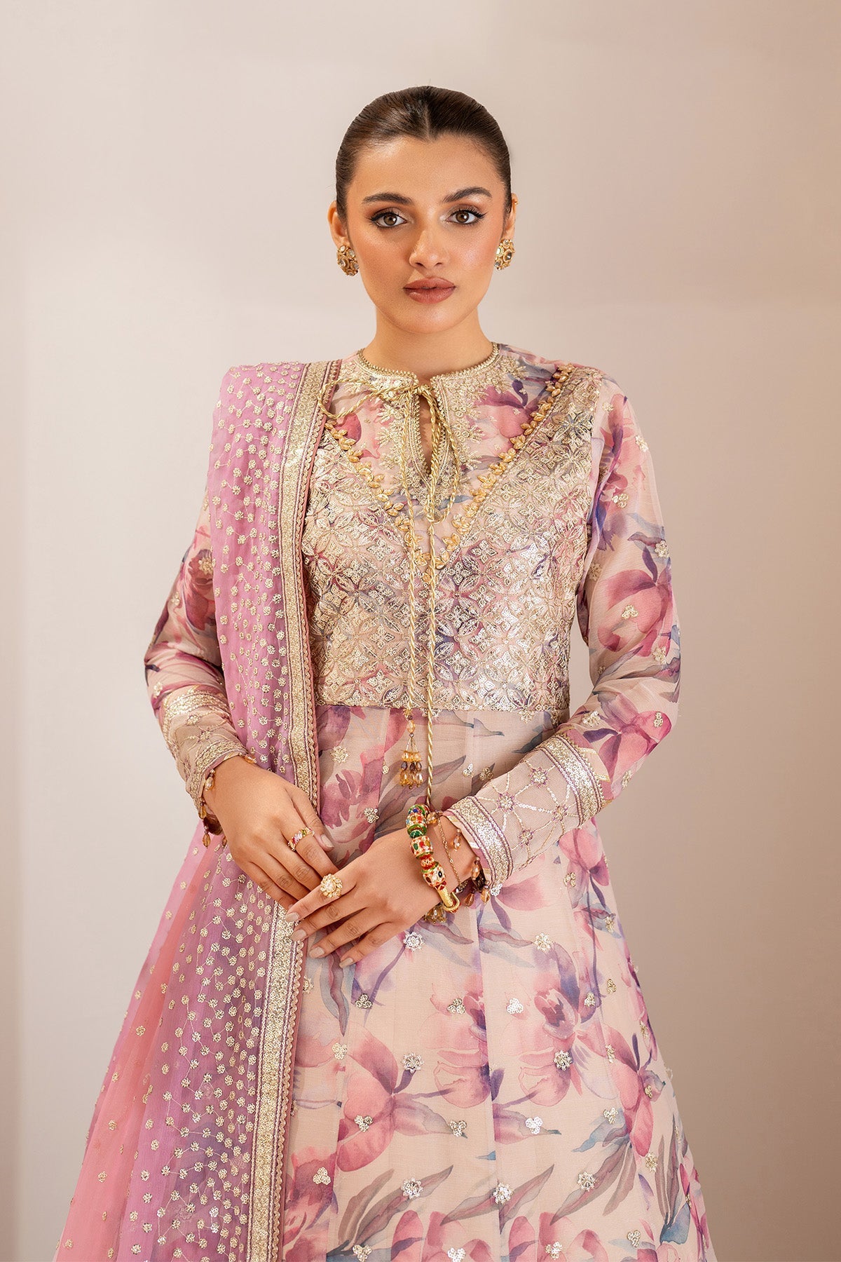 Alizeh | Fleur Chiffon | AF-CH-2193-Dina - Official Alizeh stockist in UK - Sakeena London