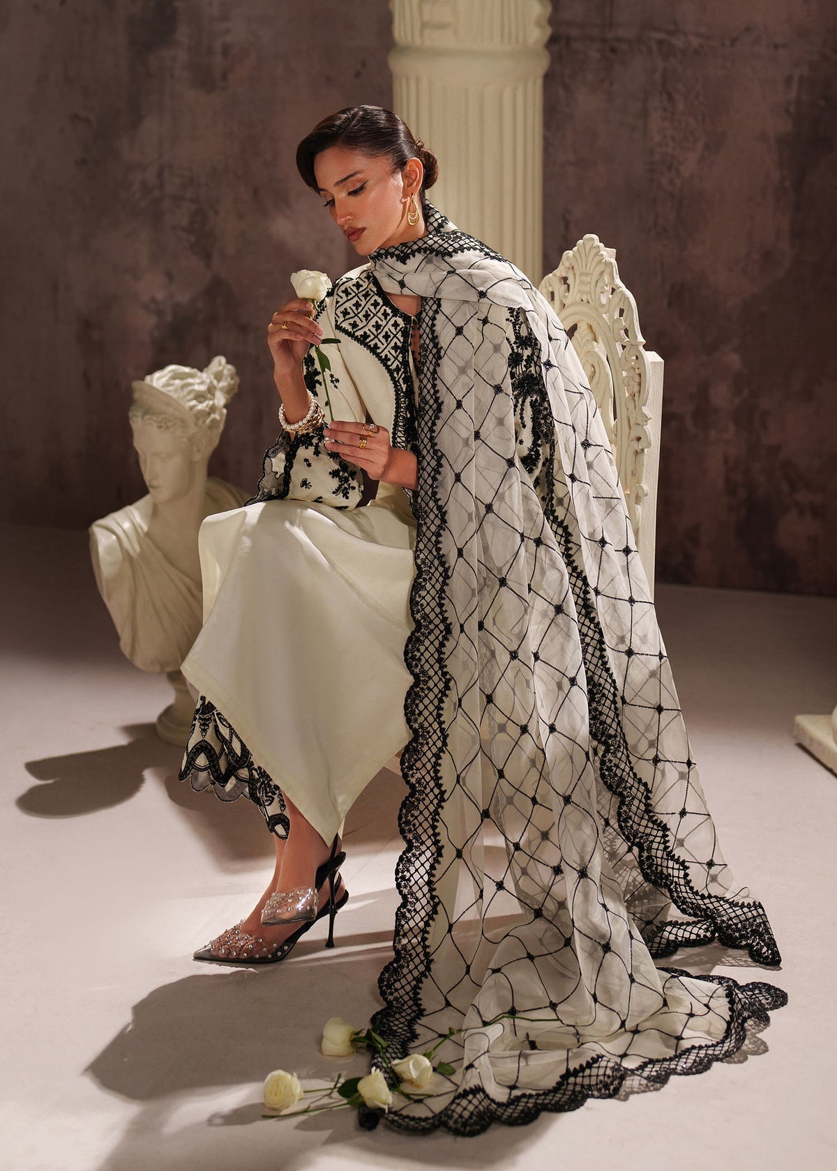 Dastoor | Maahi Luxury Pret | Zyra - Official Dastoor stockist in UK - Sakeena London