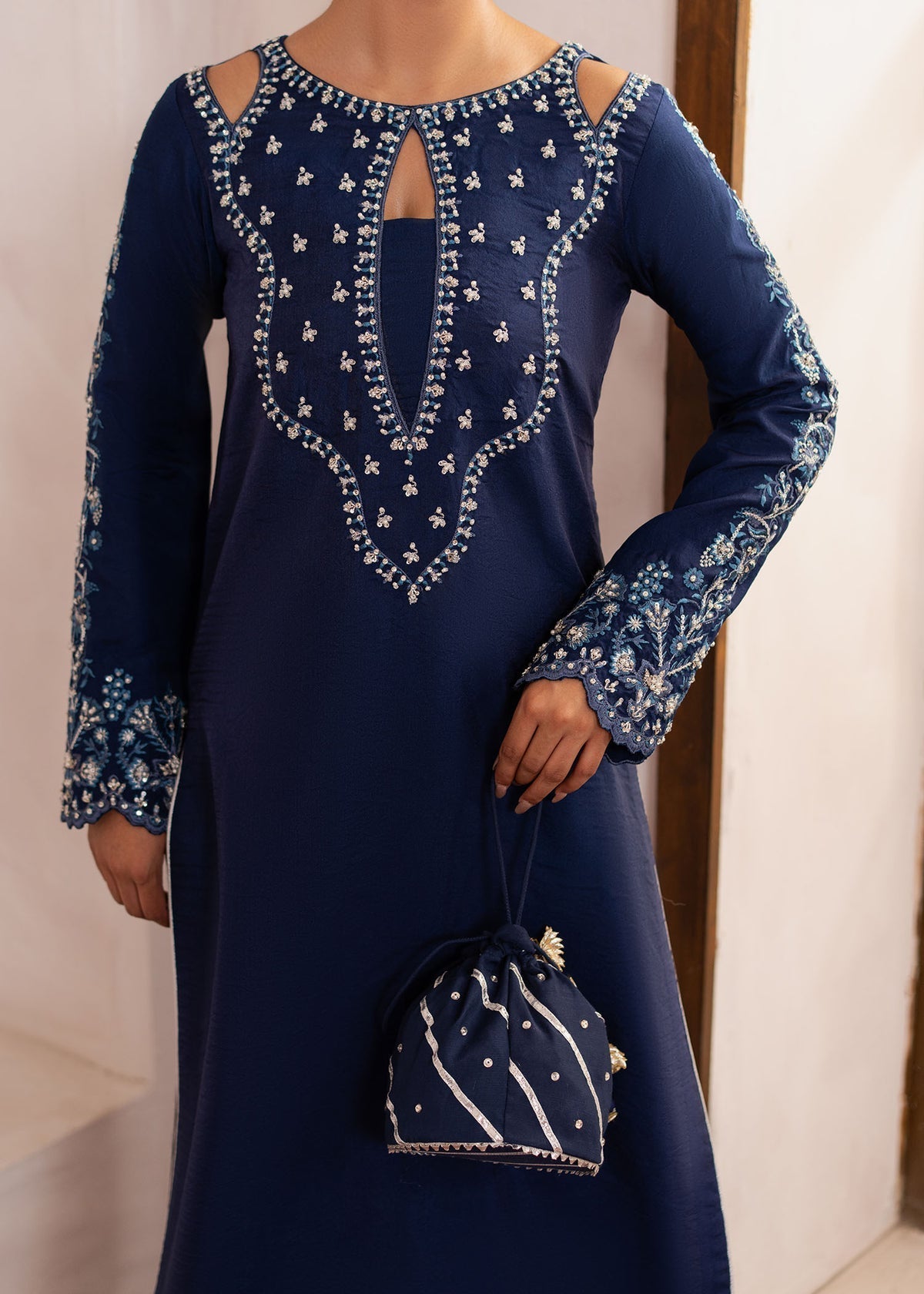 Dastoor | Rania Luxury Pret 25 | Celine - Official Dastoor stockist in UK - Sakeena London