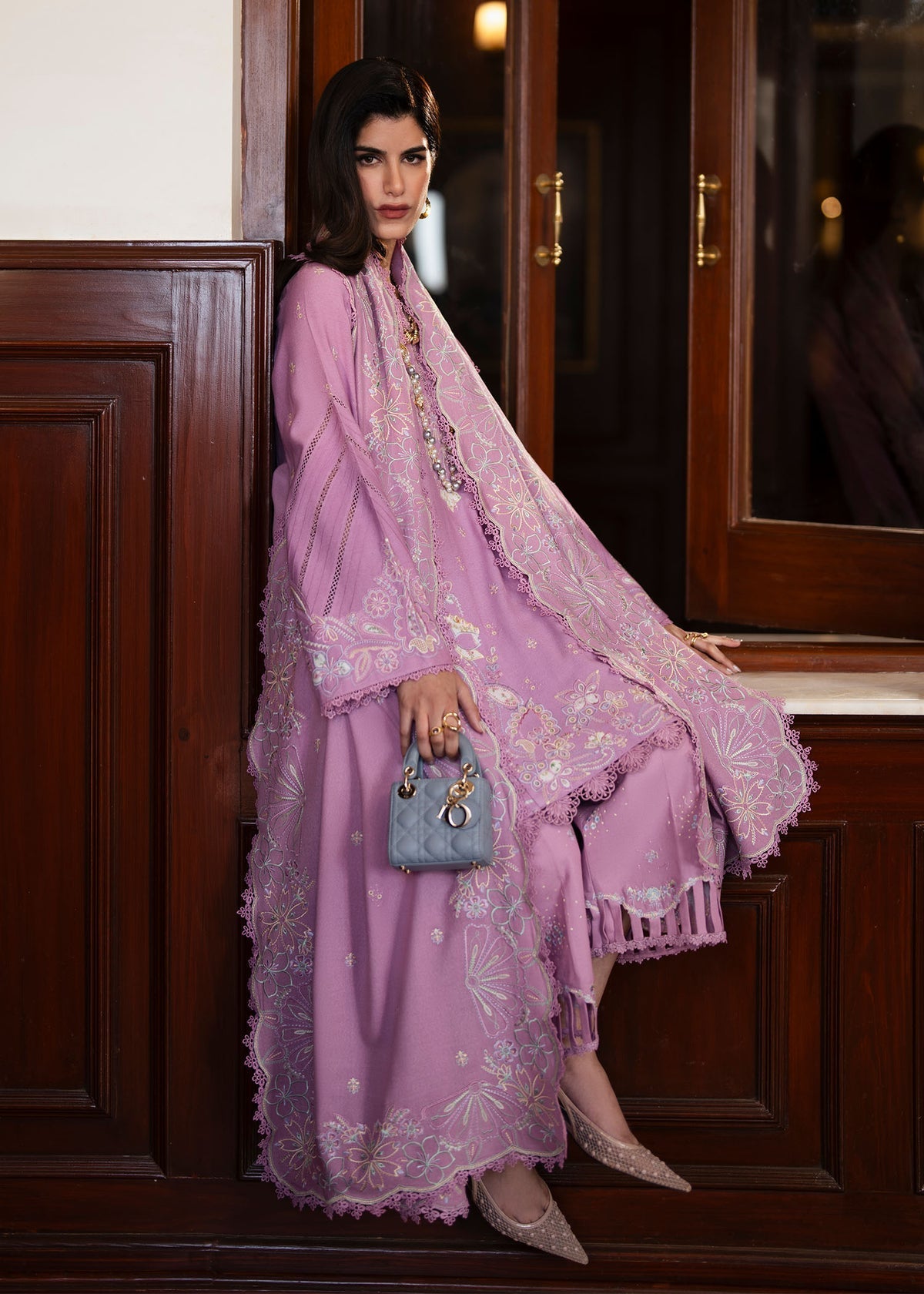 Kanwal Malik | Gulana Winter 25 | Palwasha - Official Kanwal Malik stockist in UK - Sakeena London