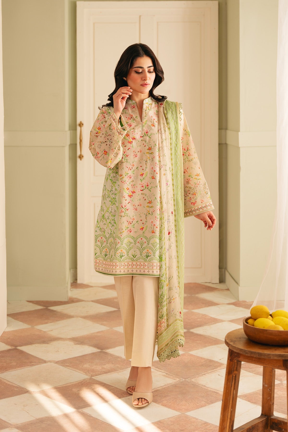 Sahar | Festive Edit | Trailing Peonies - Official Sahar stockist in UK - Sakeena London