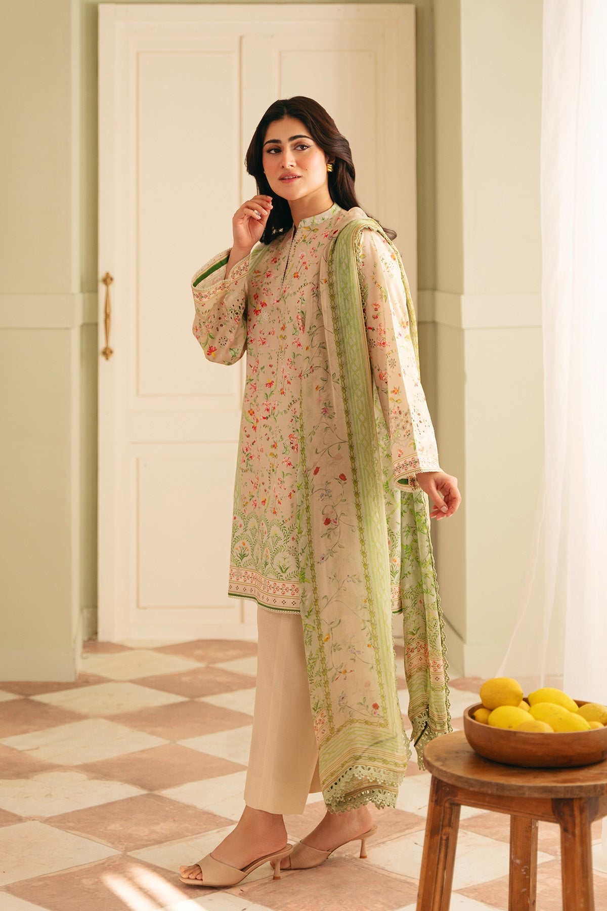 Sahar | Festive Edit | Trailing Peonies - Official Sahar stockist in UK - Sakeena London