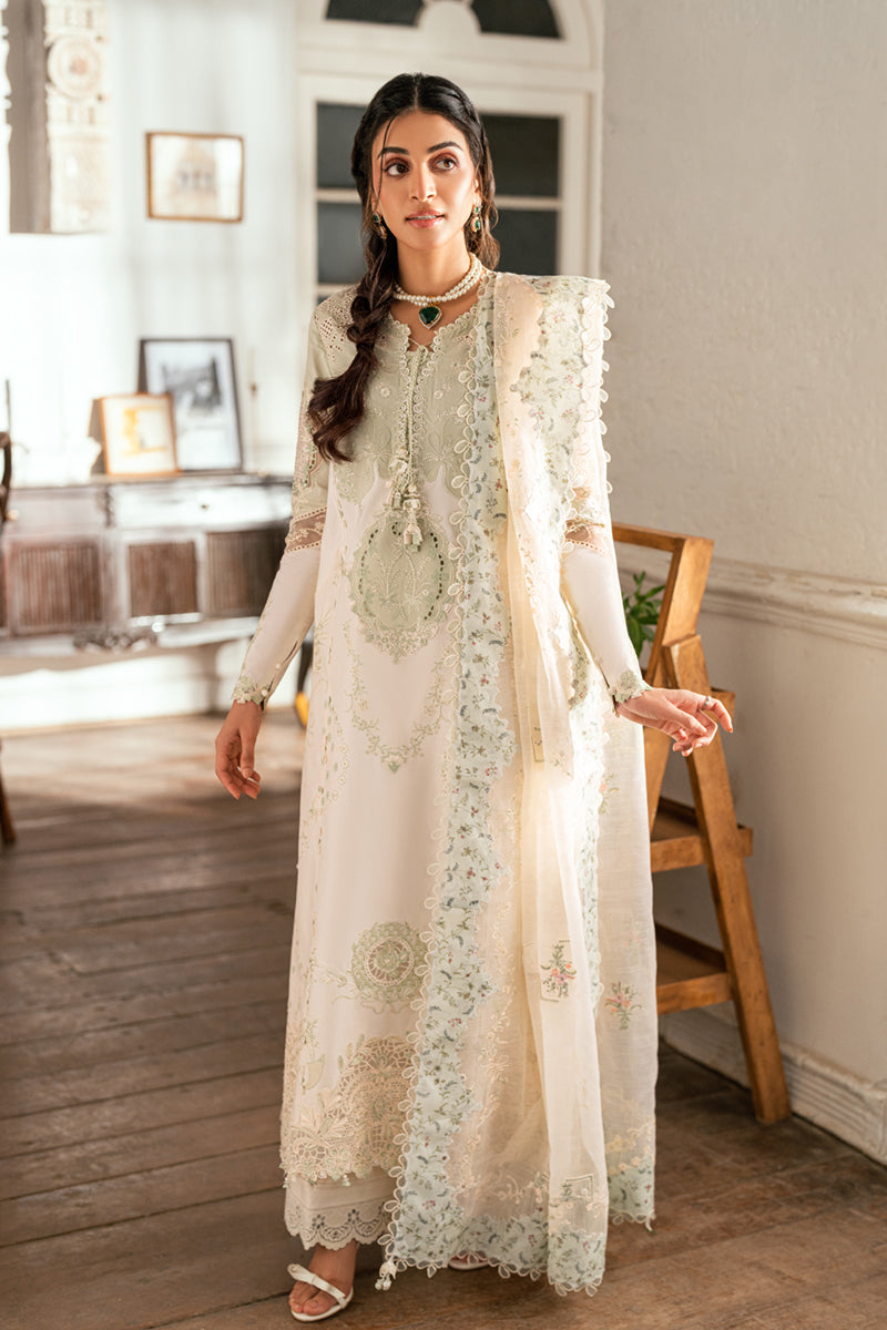 Qalamkar | Luxury Lawn Eid Edit | SB-10 Nadia - Official Qalamkar stockist in UK - Sakeena London