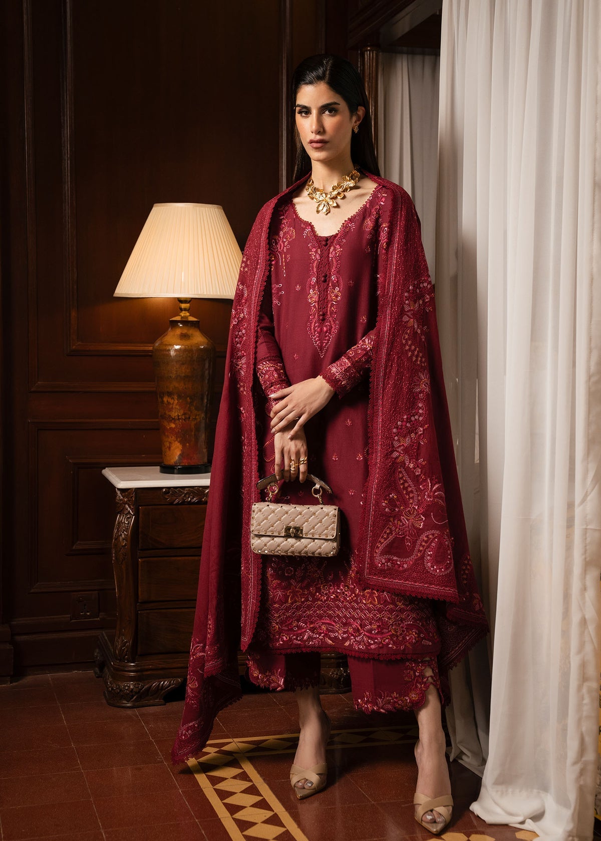 Kanwal Malik | Gulana Winter 25 | Gulerana - Official Kanwal Malik stockist in UK - Sakeena London