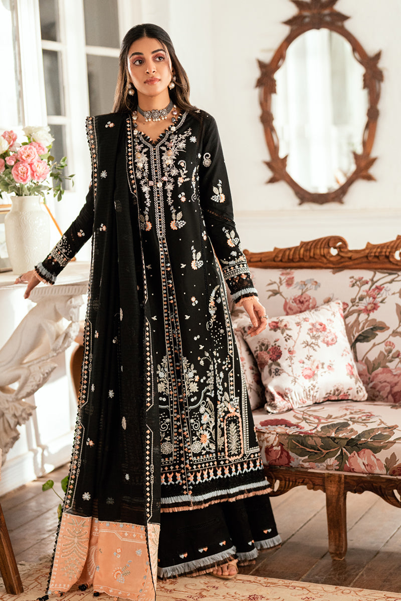 Qalamkar | Luxury Lawn Eid Edit | SB-03 Misha - Official Qalamkar stockist in UK - Sakeena London