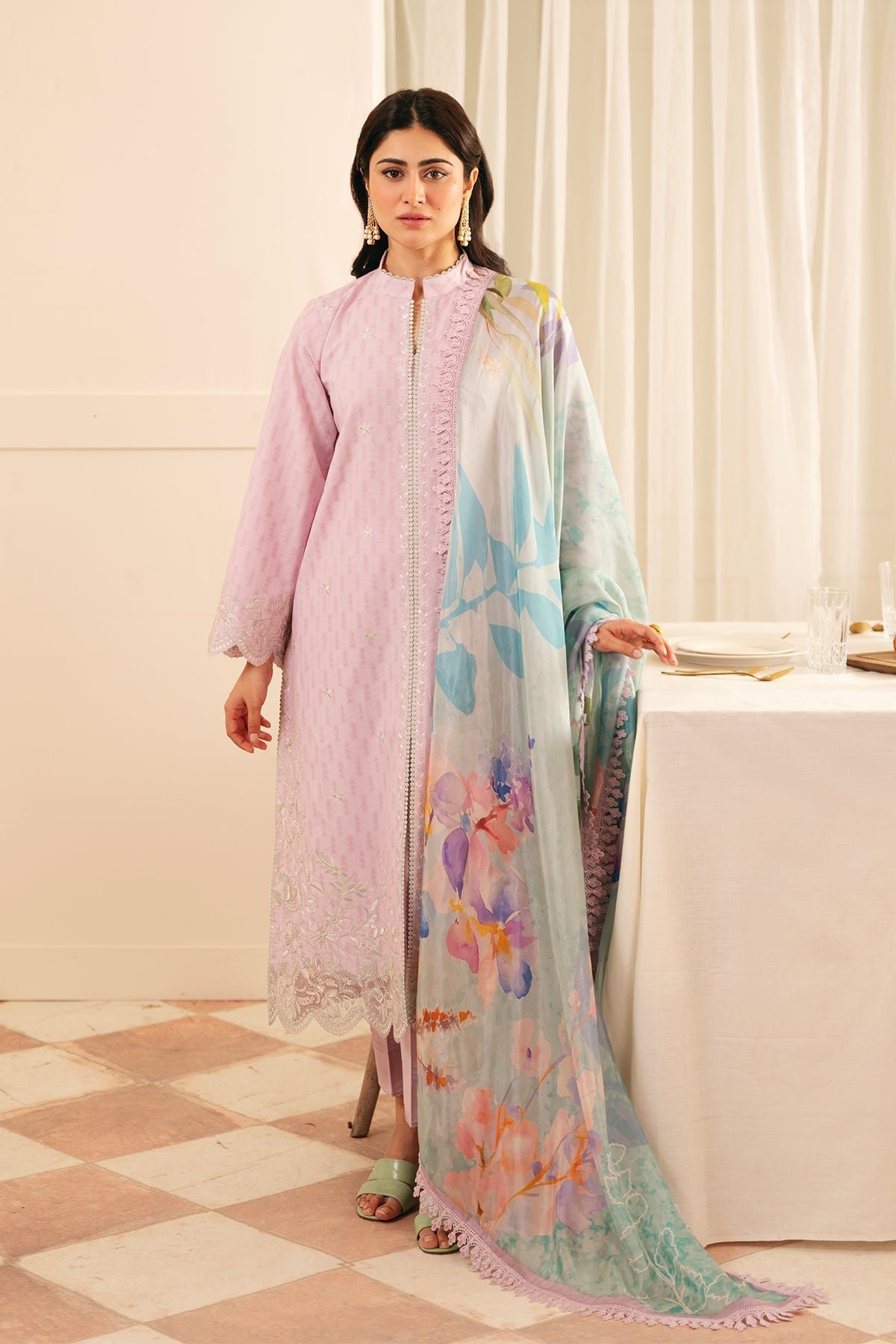 Sahar | Festive Edit | Lilac Bloom - Official Sahar stockist in UK - Sakeena London