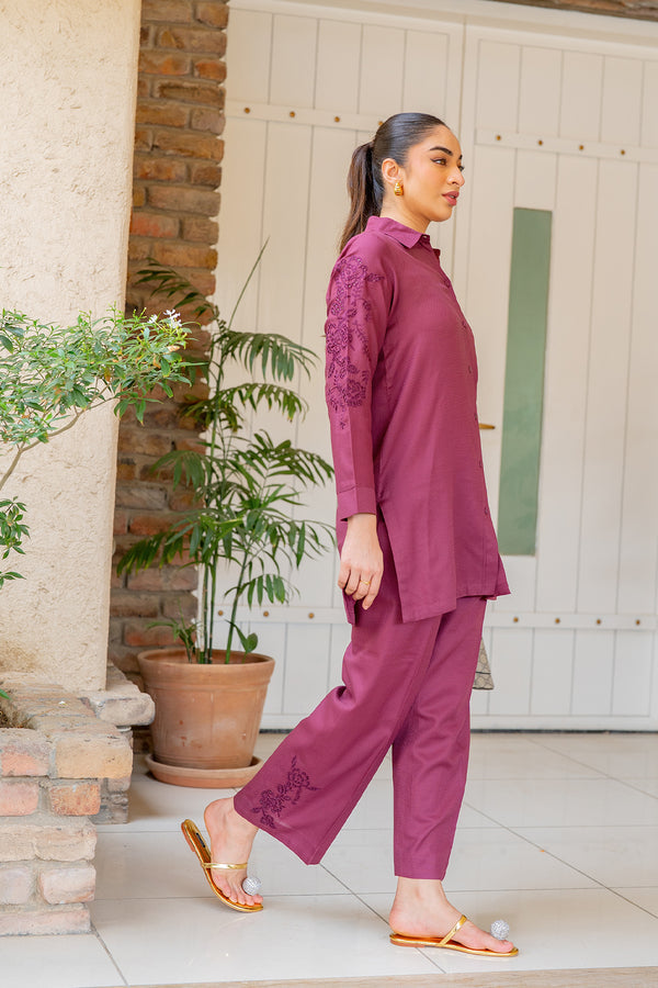 Sahar | Pre Essential Emb Edit | Mulberry Rose - Official Sahar stockist in UK - Sakeena London