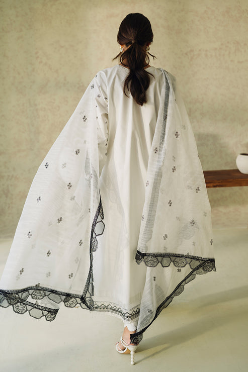 Neeshay | Monochrome Lawn | Lueur - Official Neeshay stockist in UK - Sakeena London