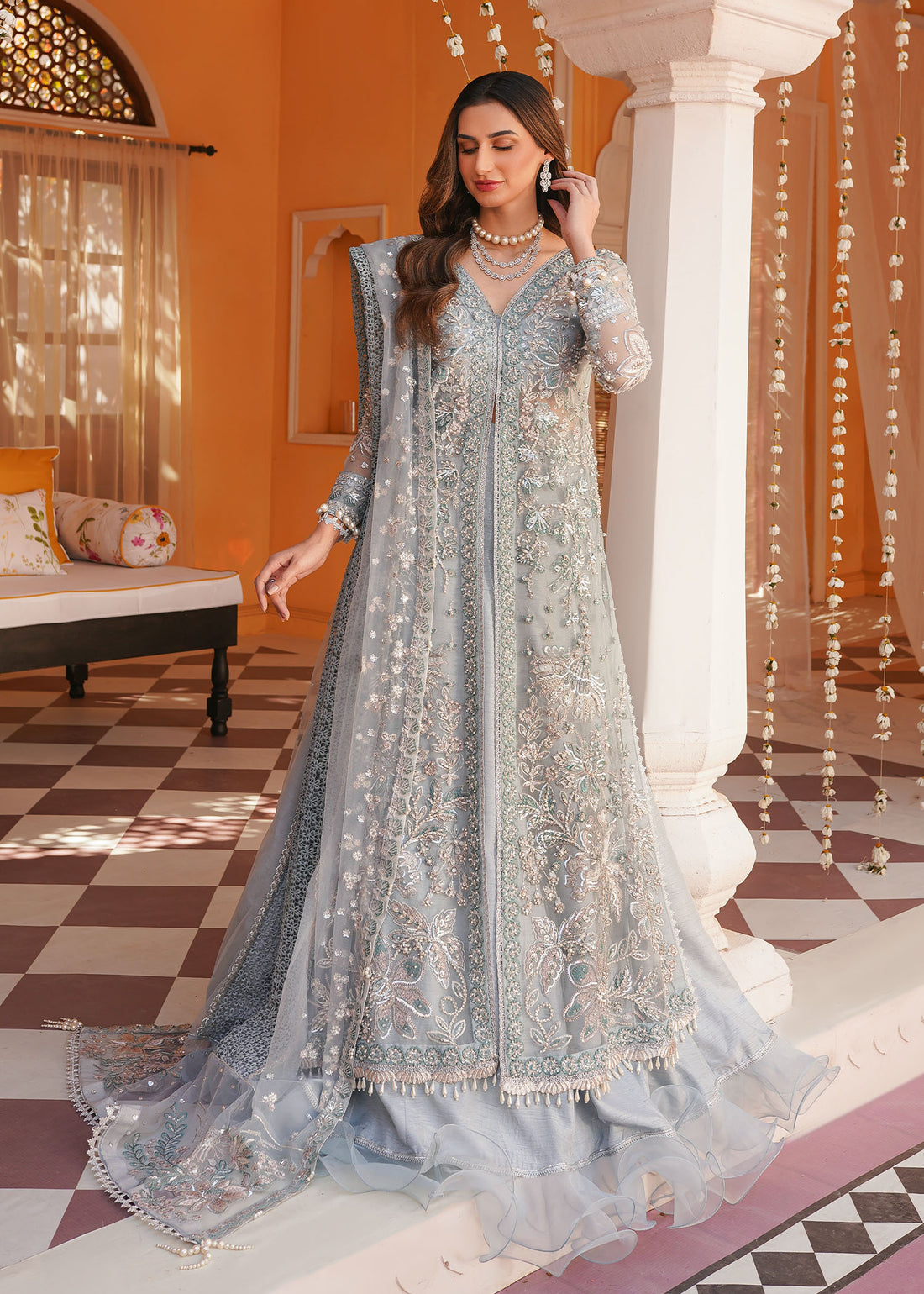 Mehak Yaqoob | Serene Wedding Formals | Frost - Official Mehak Yaqoob stockist in UK - Sakeena London