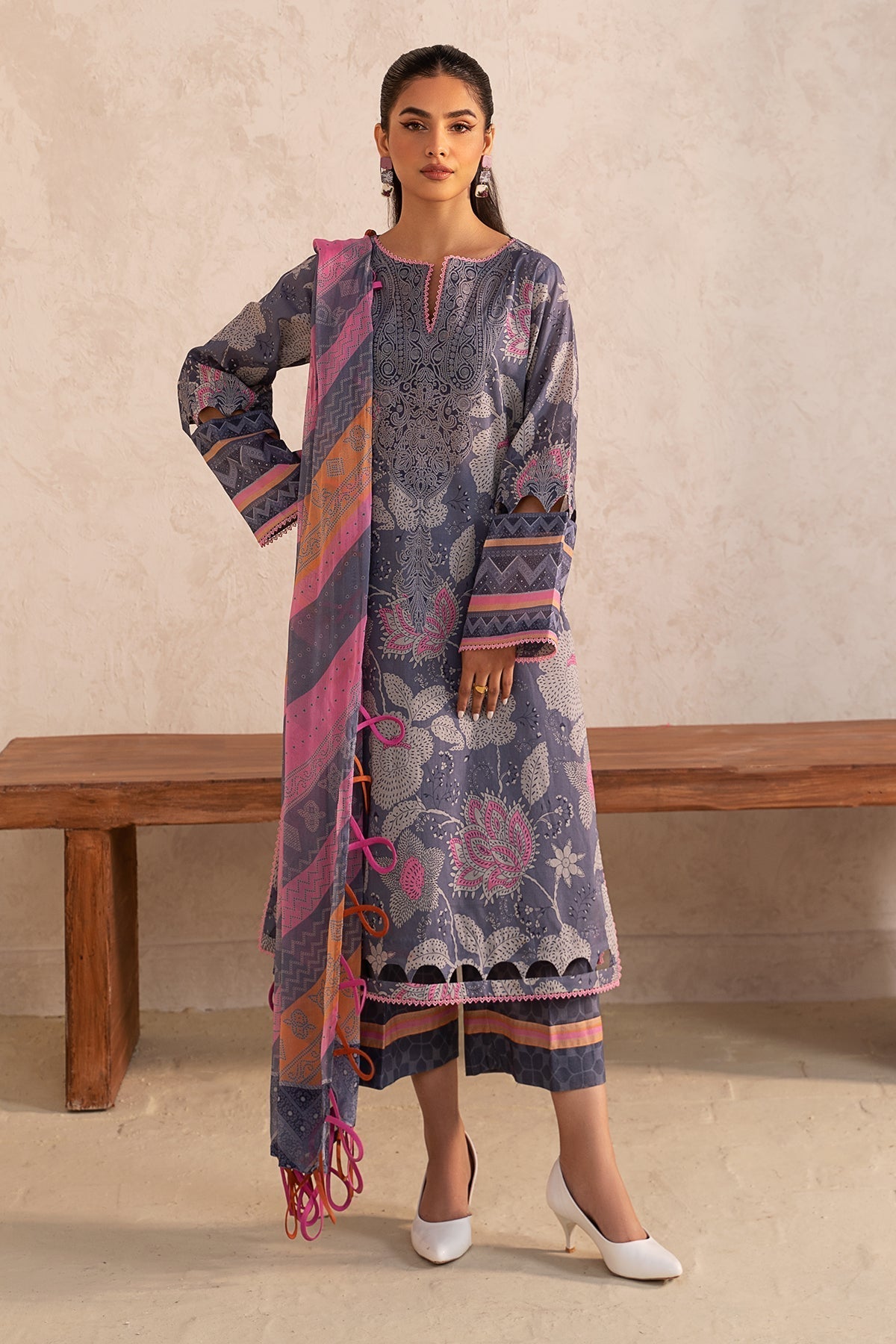 Charizma | Lawn Collection 24 | CP4-11 - Official Charizma stockist in UK - Sakeena London