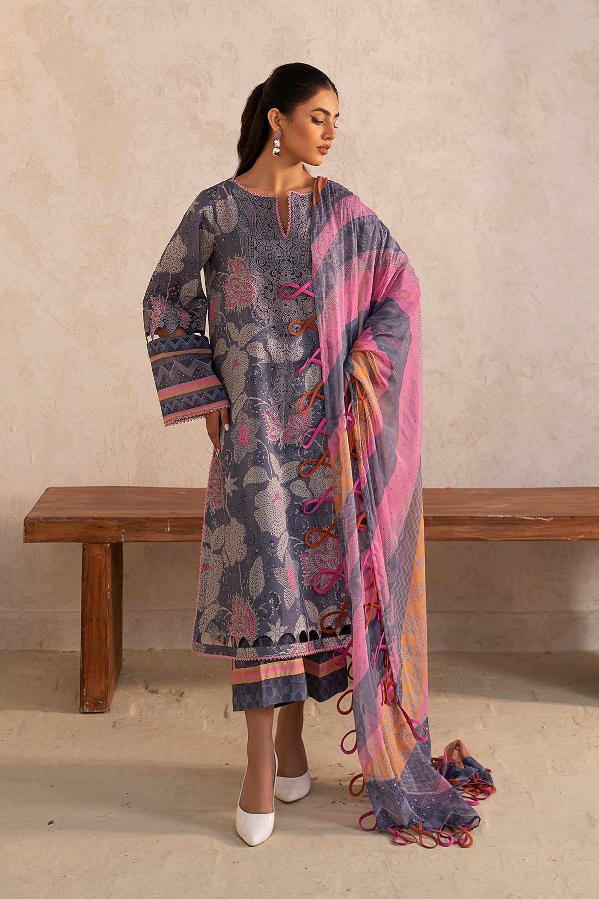 Charizma | Lawn Collection 24 | CP4-11 - Official Charizma stockist in UK - Sakeena London
