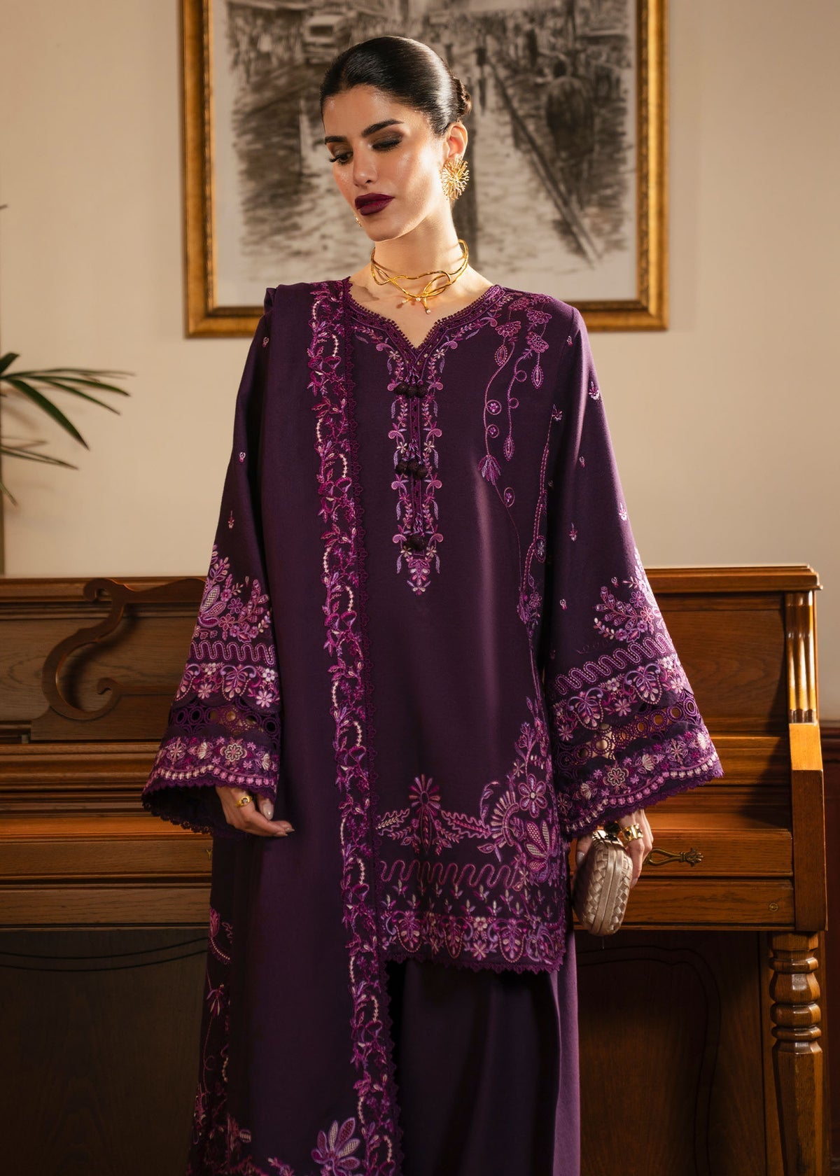 Kanwal Malik | Gulana Winter 25 | Roshanda - Official Kanwal Malik stockist in UK - Sakeena London