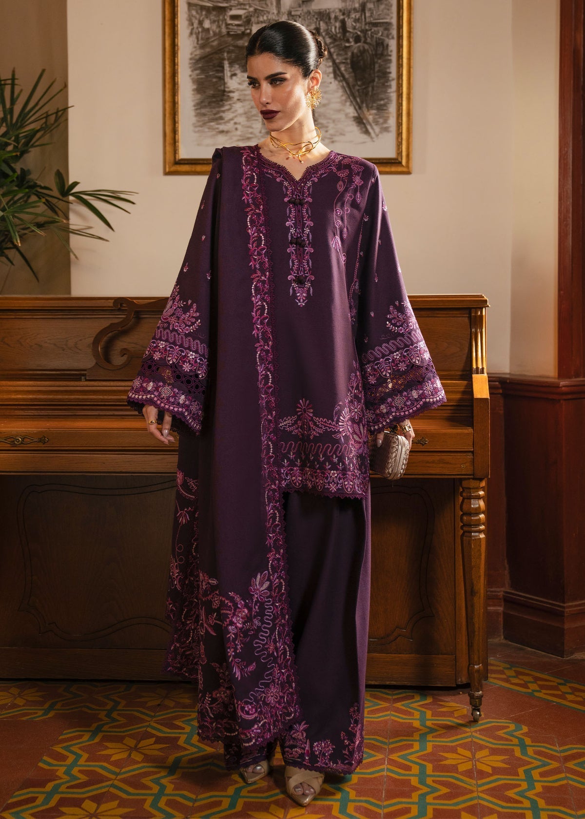 Kanwal Malik | Gulana Winter 25 | Roshanda - Official Kanwal Malik stockist in UK - Sakeena London