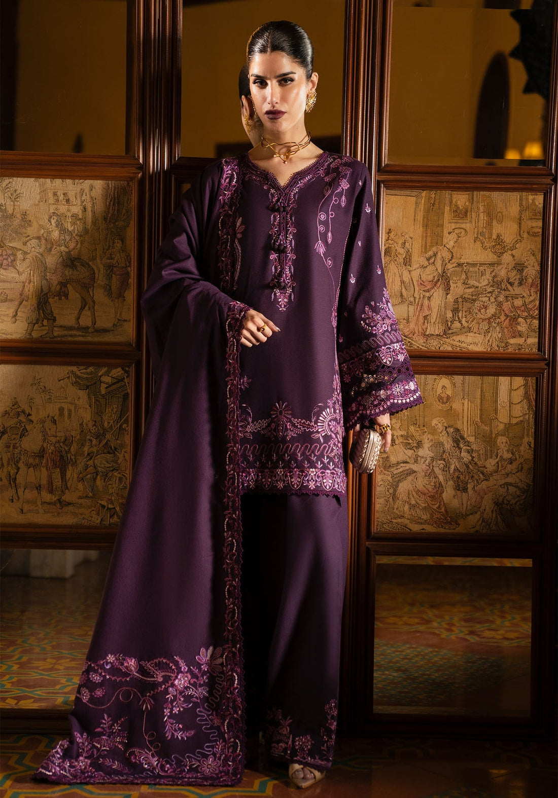 Kanwal Malik | Gulana Winter 25 | Roshanda - Official Kanwal Malik stockist in UK - Sakeena London