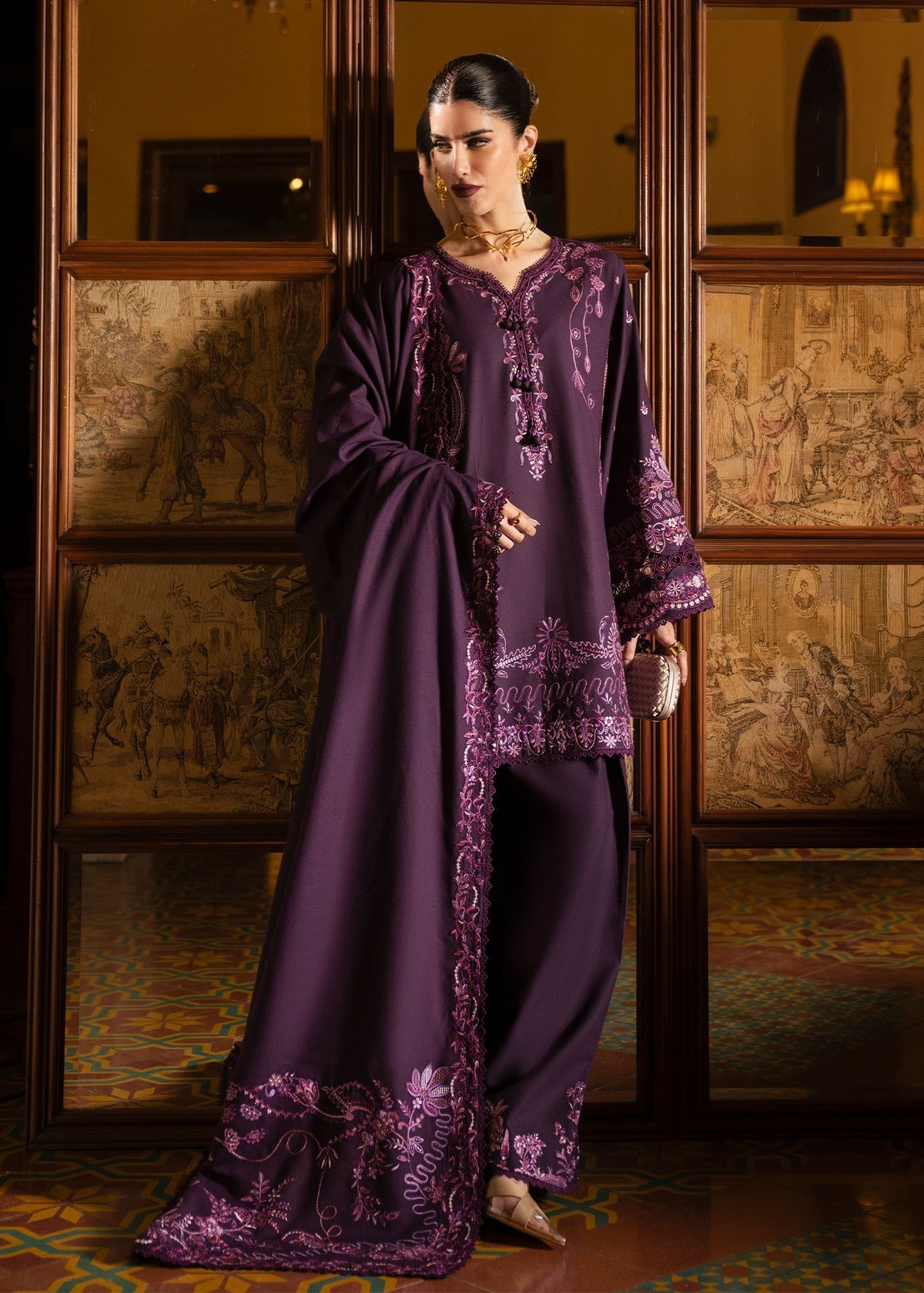 Kanwal Malik | Gulana Winter 25 | Roshanda - Official Kanwal Malik stockist in UK - Sakeena London